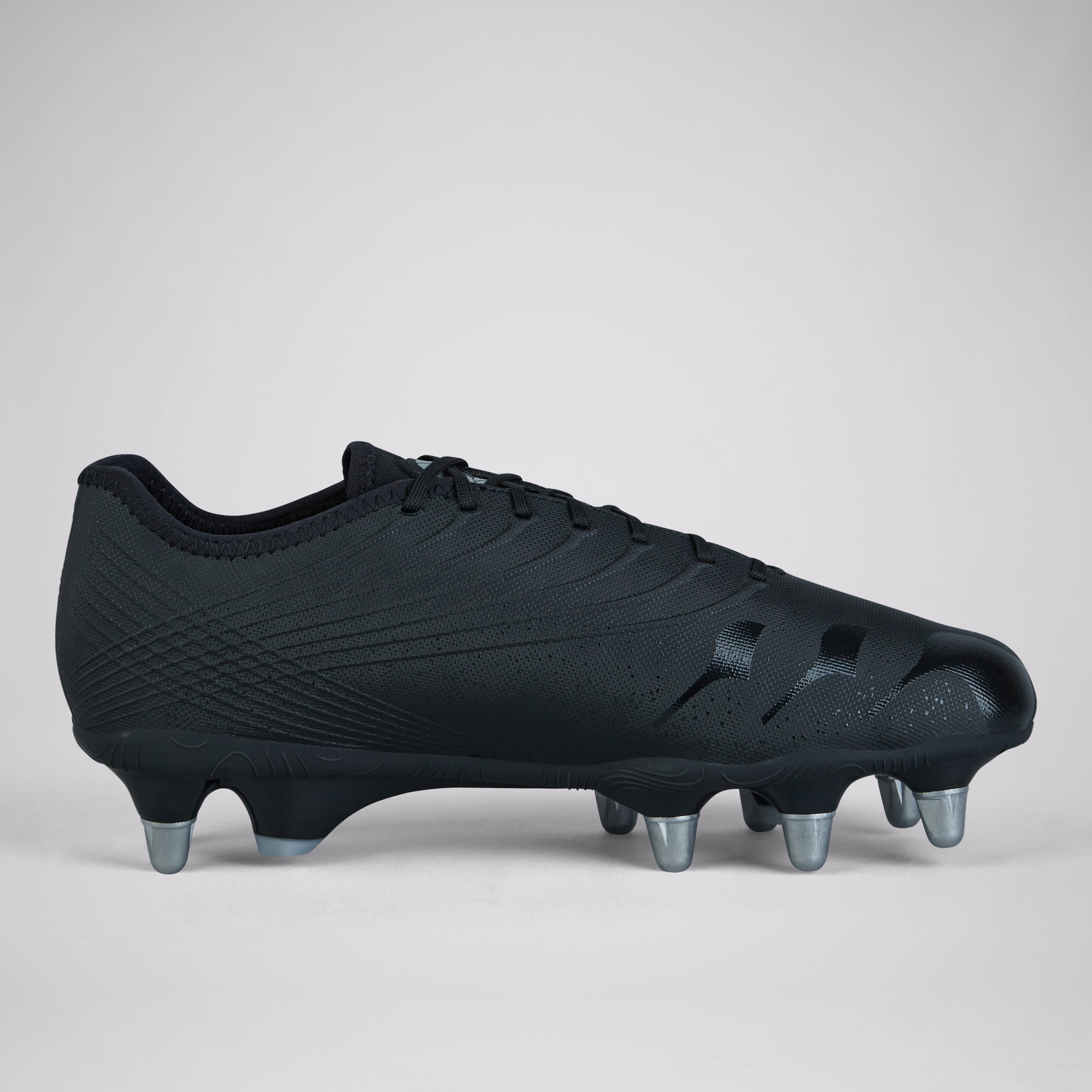 botas-de-rugby-canterbury-stampede-groundbreak-pro-soft-ground-negro-gris image 2
