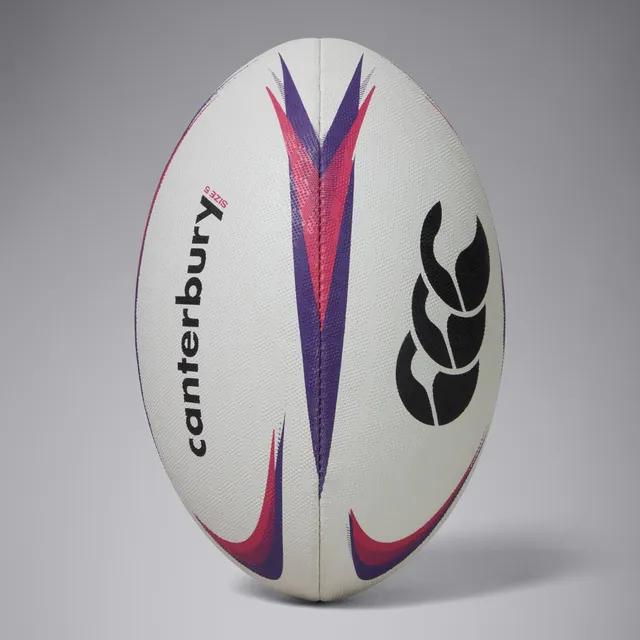 canterbury-mentre-rugby-ball-white image 1