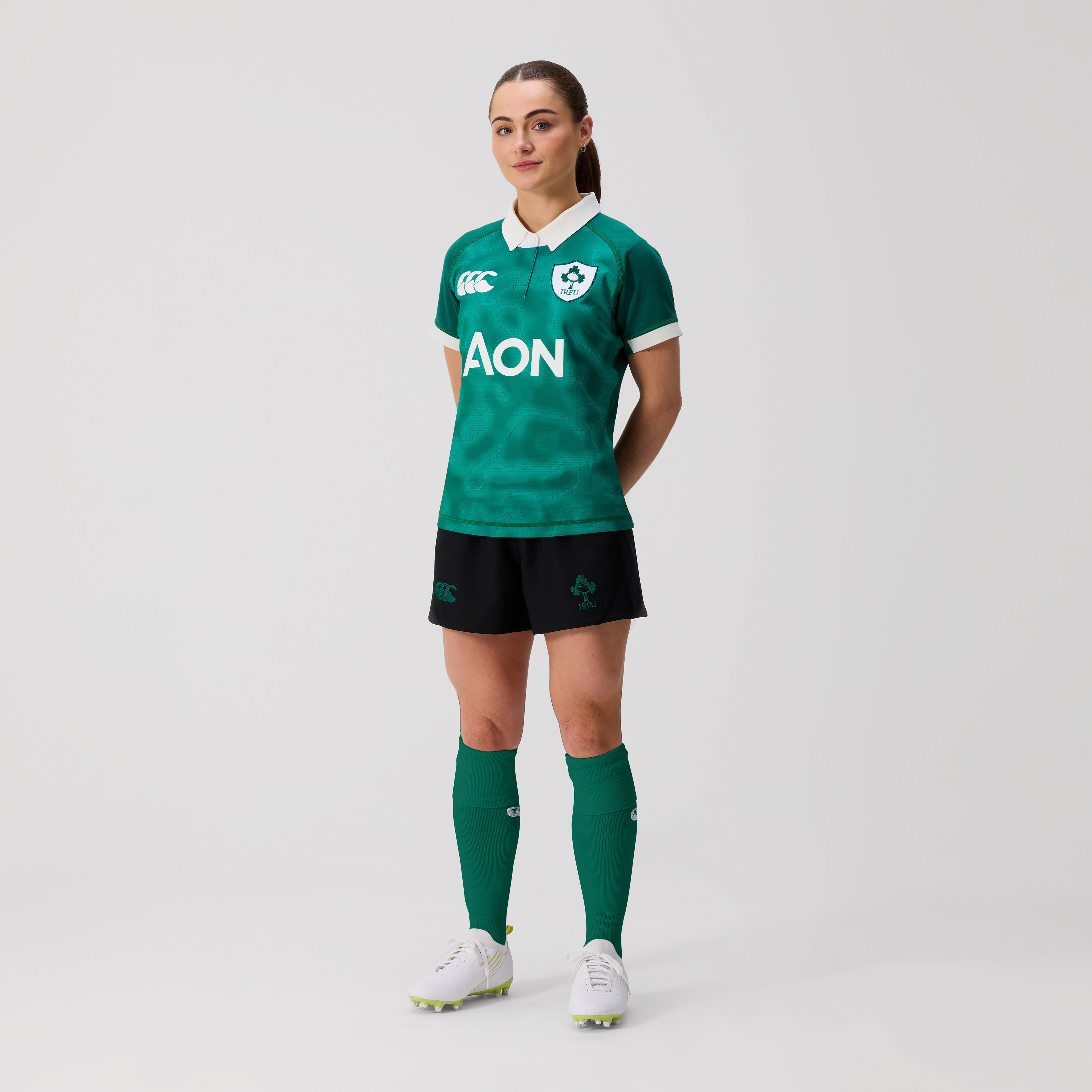 canterbury-camiseta-irlanda-home-test-rugby-verde-blanco-para-mujer image 3