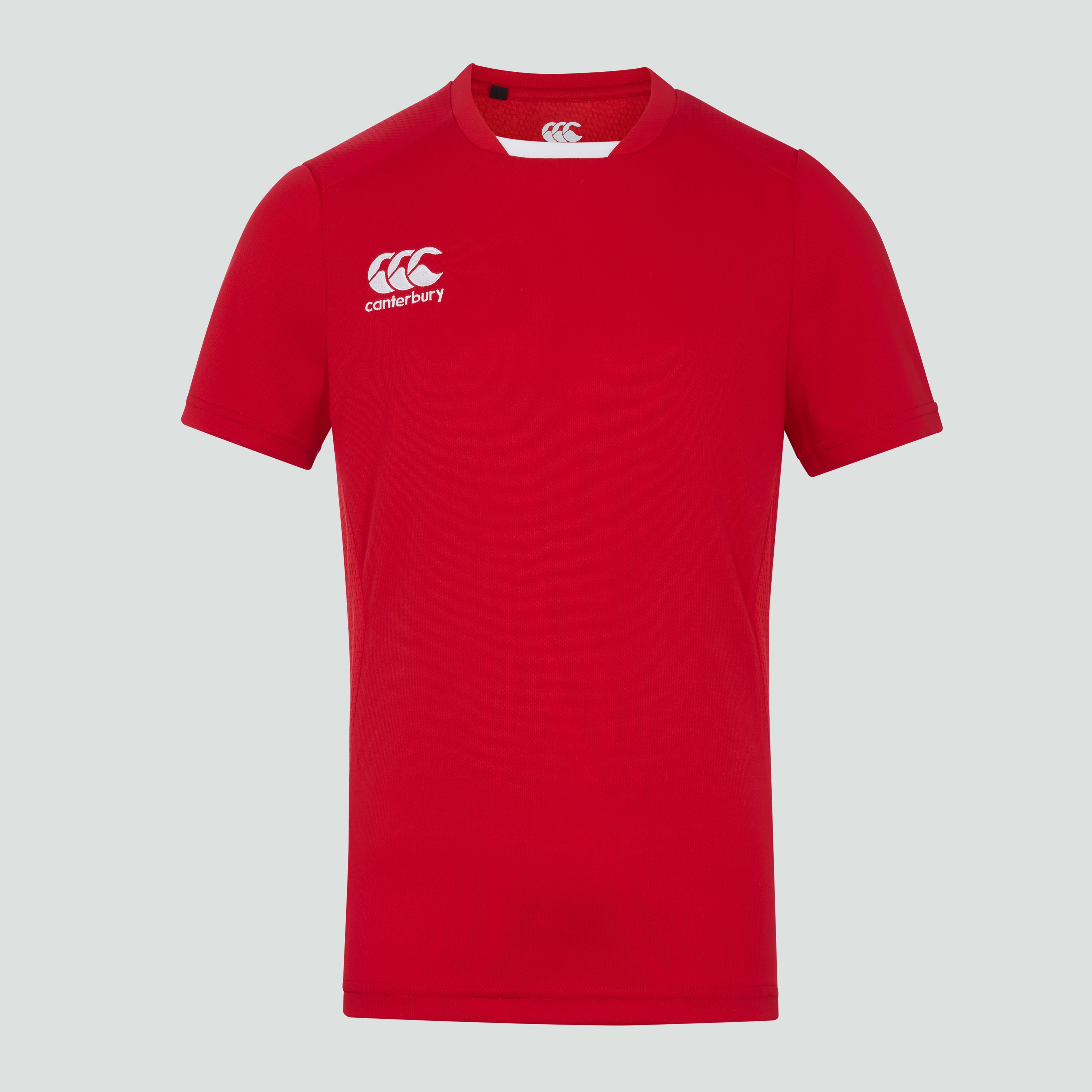 canterbury-club-dry-tee-junior-unisex-rojo-camiseta-deportiva image 3