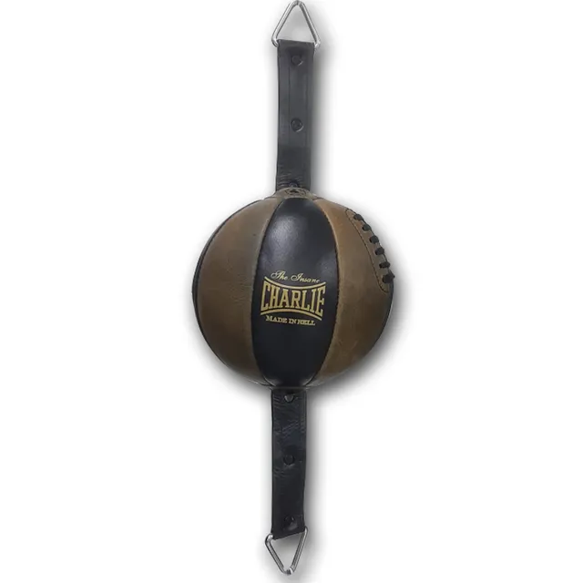 punching-gomas-charlie-boxing-x-de-piel-con-gomas-ajustables image 1