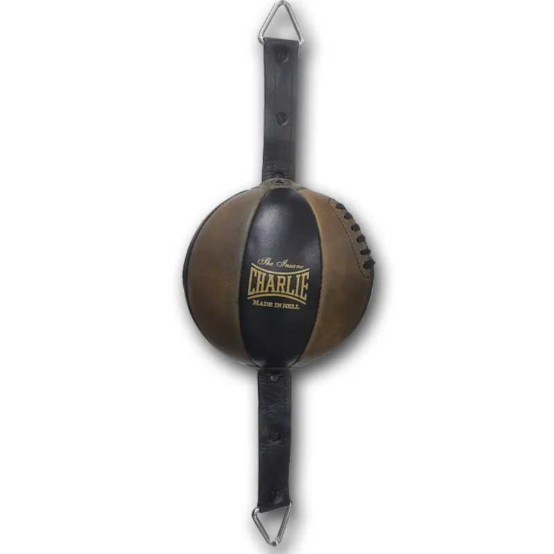 punching-gomas-charlie-boxing-x-de-piel-con-gomas-ajustables image 1
