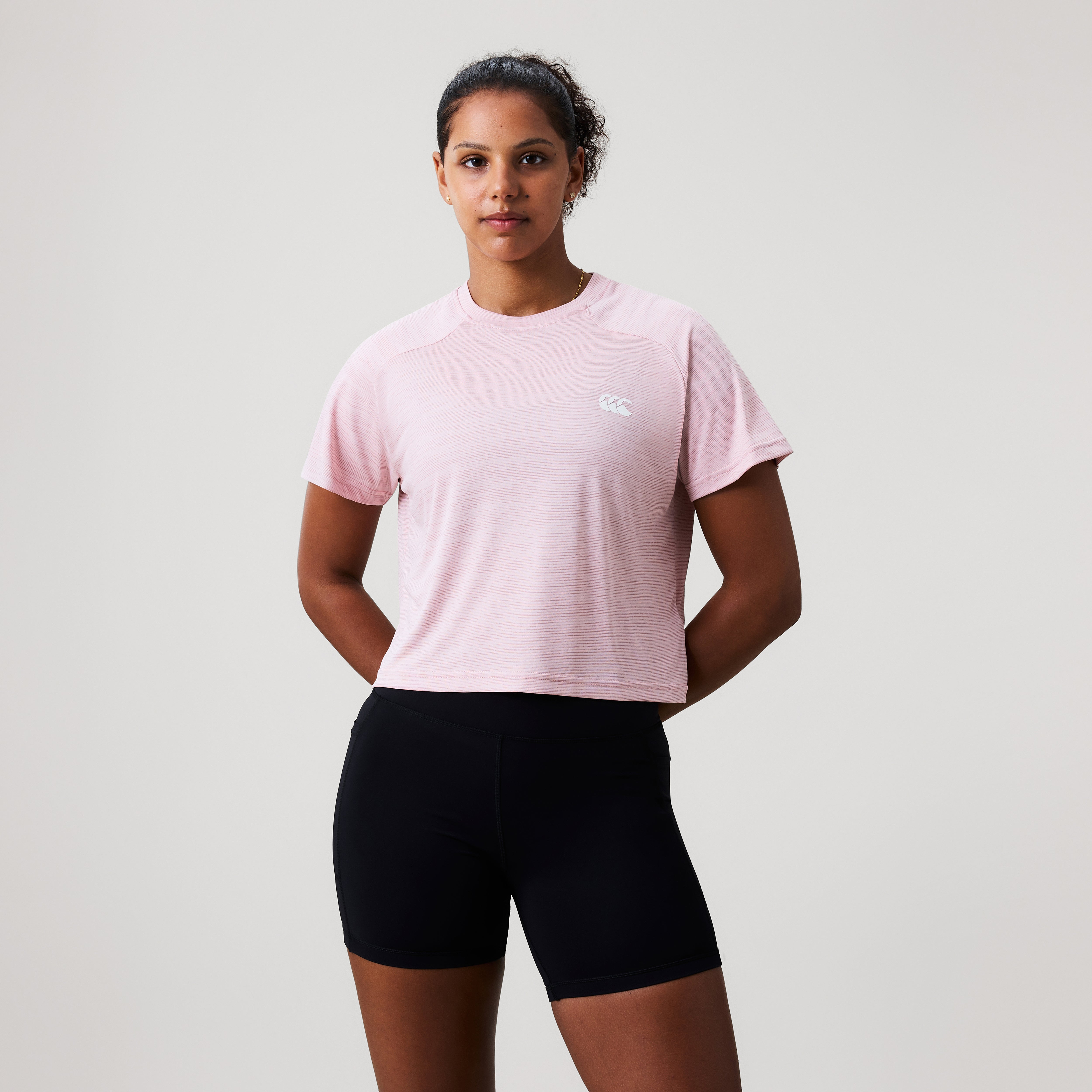 canterbury-tempo-tee-rosa-para-mujer-camiseta-deportiva-de-corte-relajado image 3