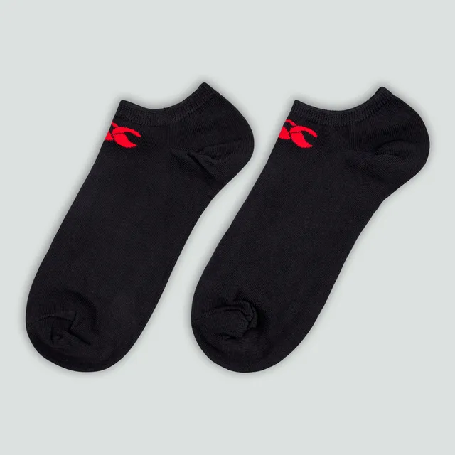 canterbury-adult-unisex-trainer-liners-3-pack-black-red image 1