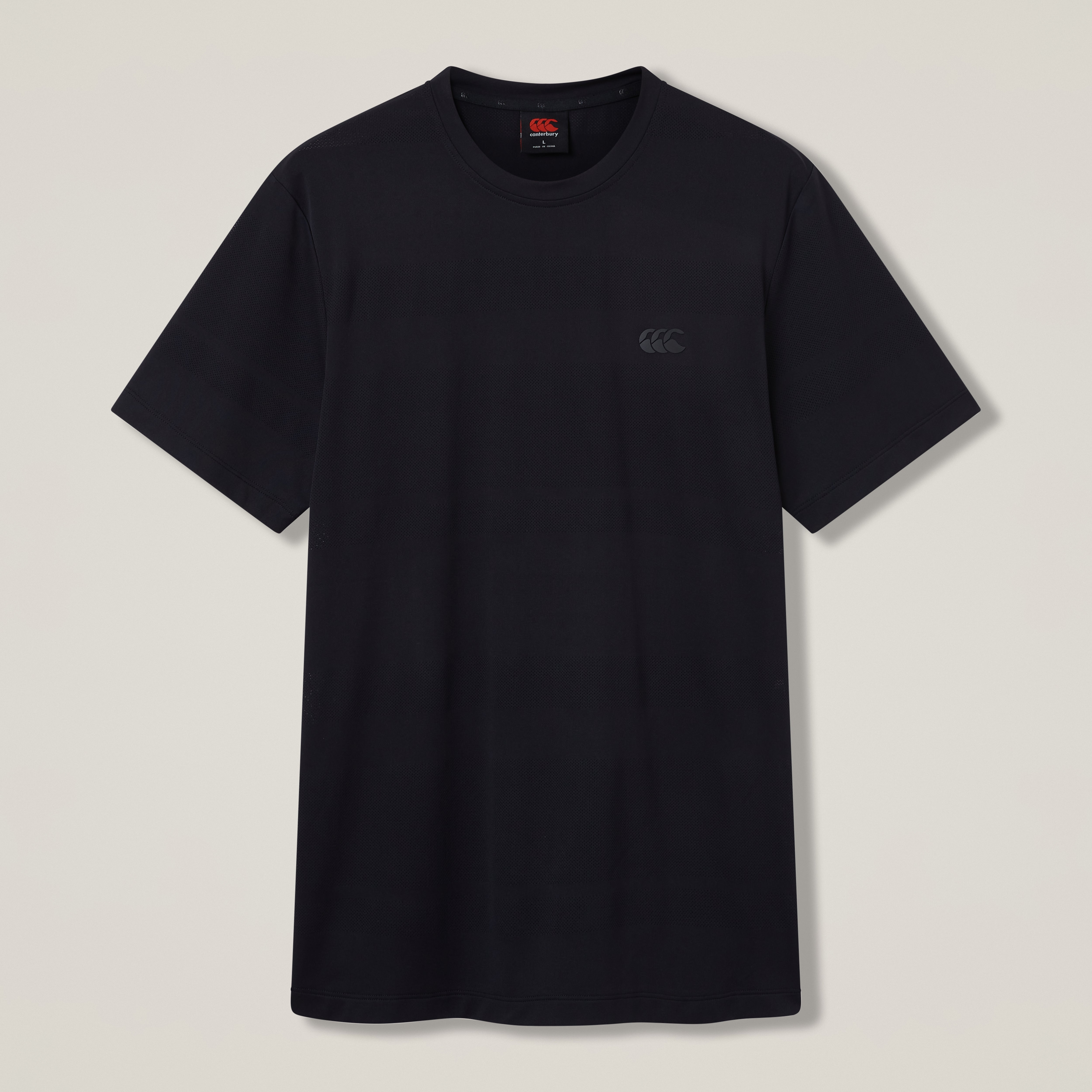 camiseta-t-cnica-canterbury-everest-knit-tech-negra-para-hombre image 1