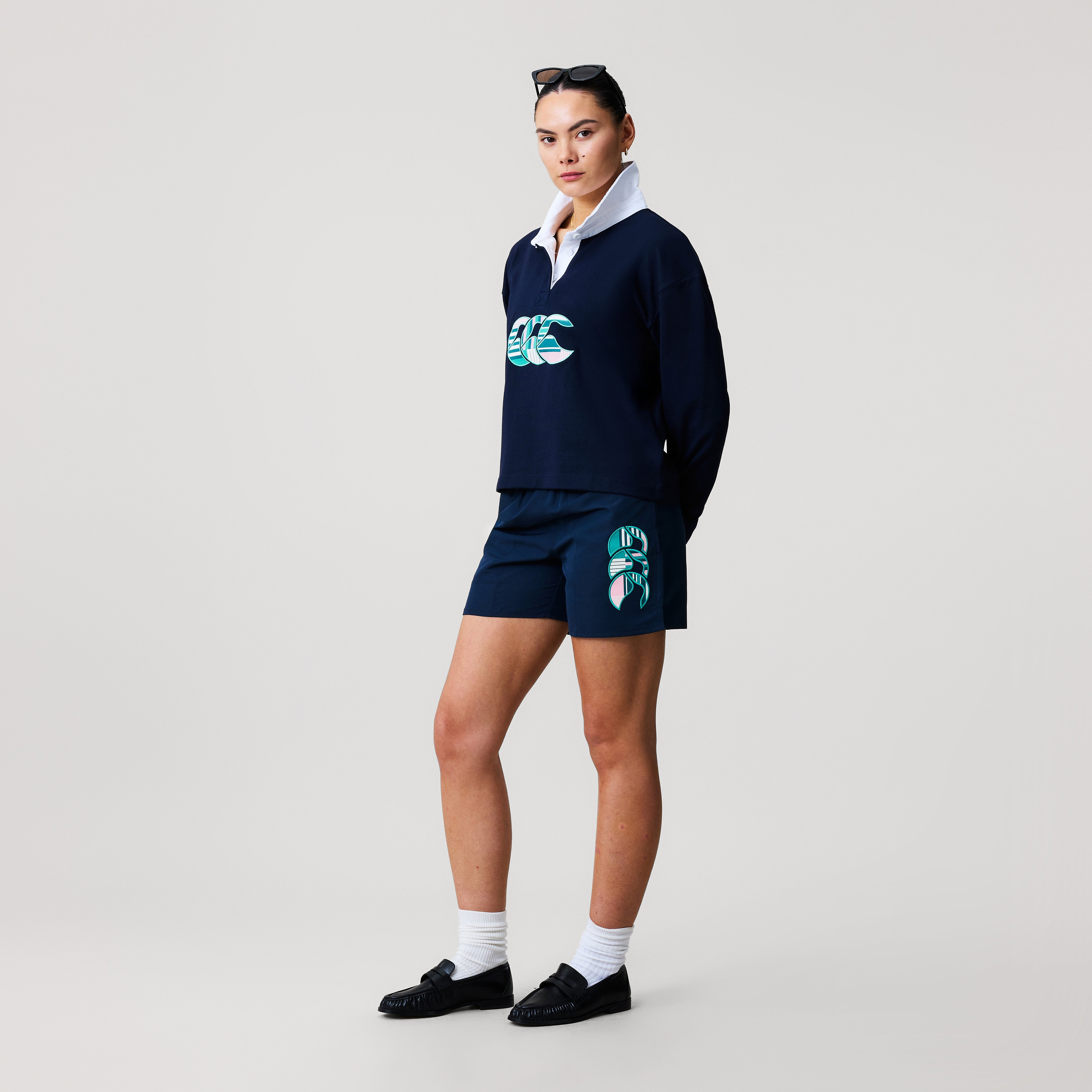 pantal-n-corto-canterbury-uglies-tactic-para-mujer-azul-marino image 2