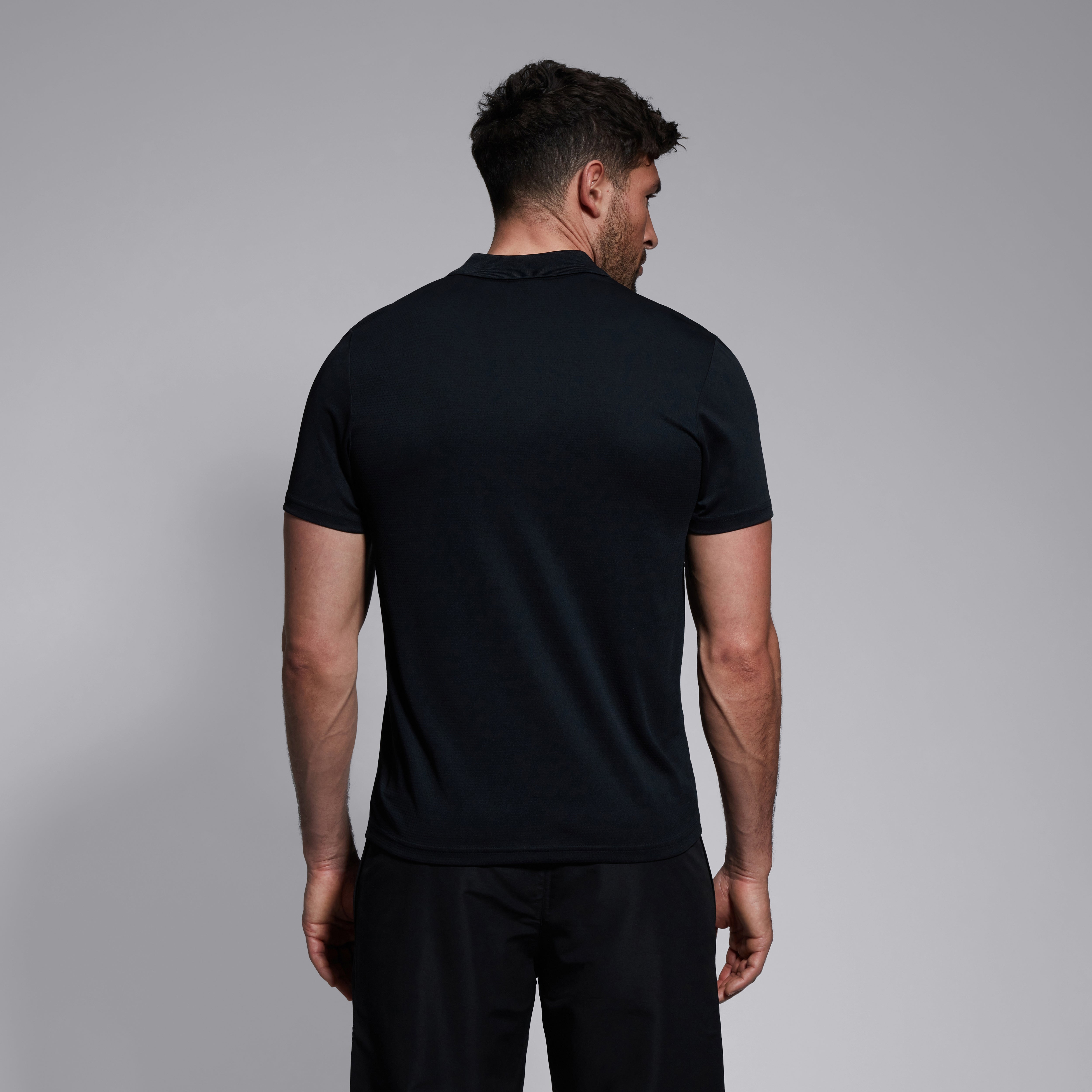 canterbury-club-dry-polo-negro-para-hombre image 4