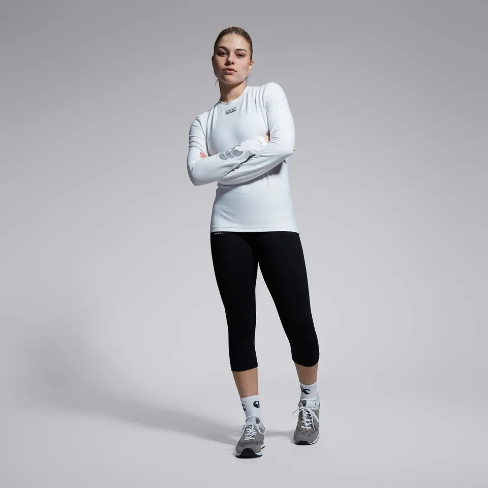canterbury-womens-thermoreg-long-sleeved-top-white image 1
