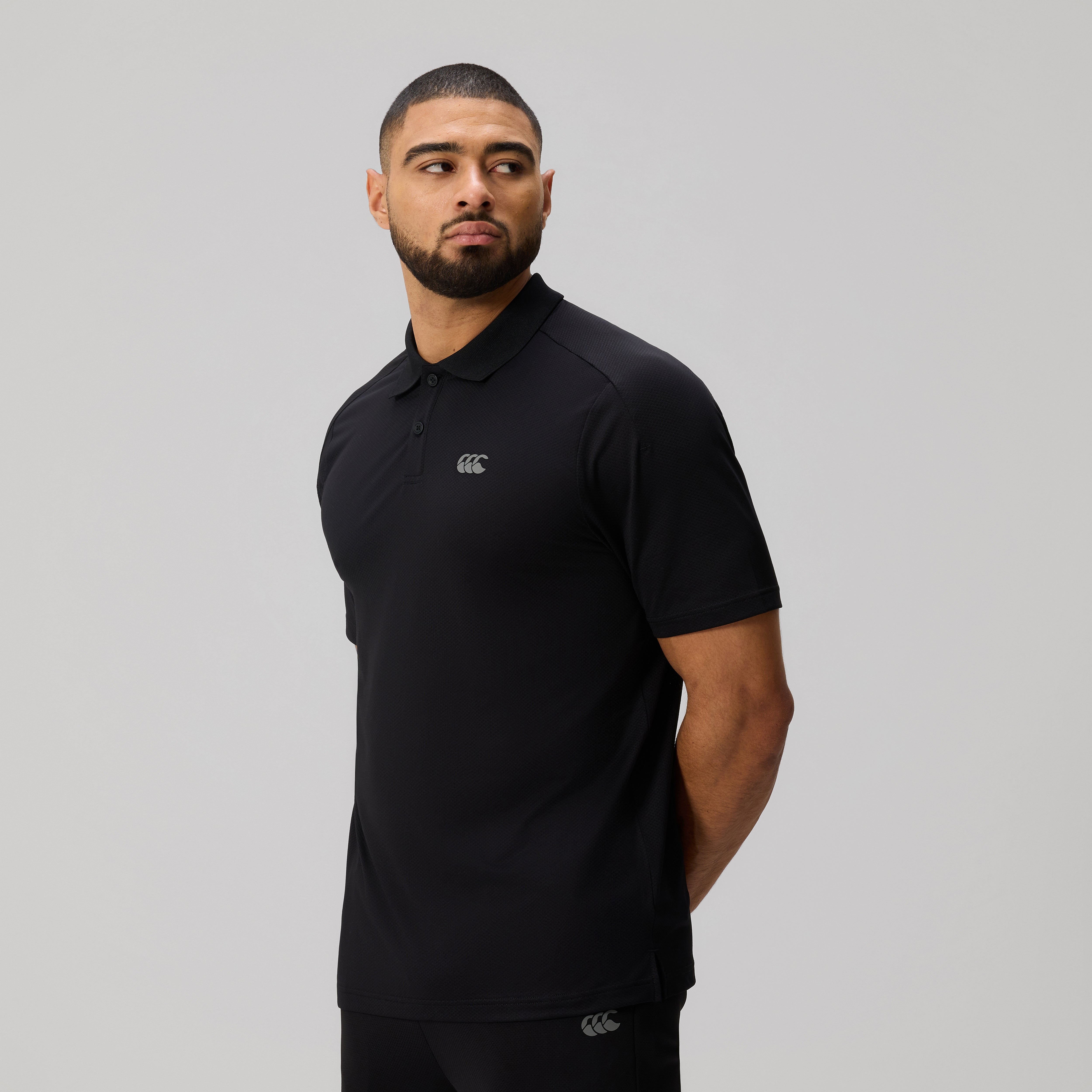polo-canterbury-tempo-negro-para-hombre image 4