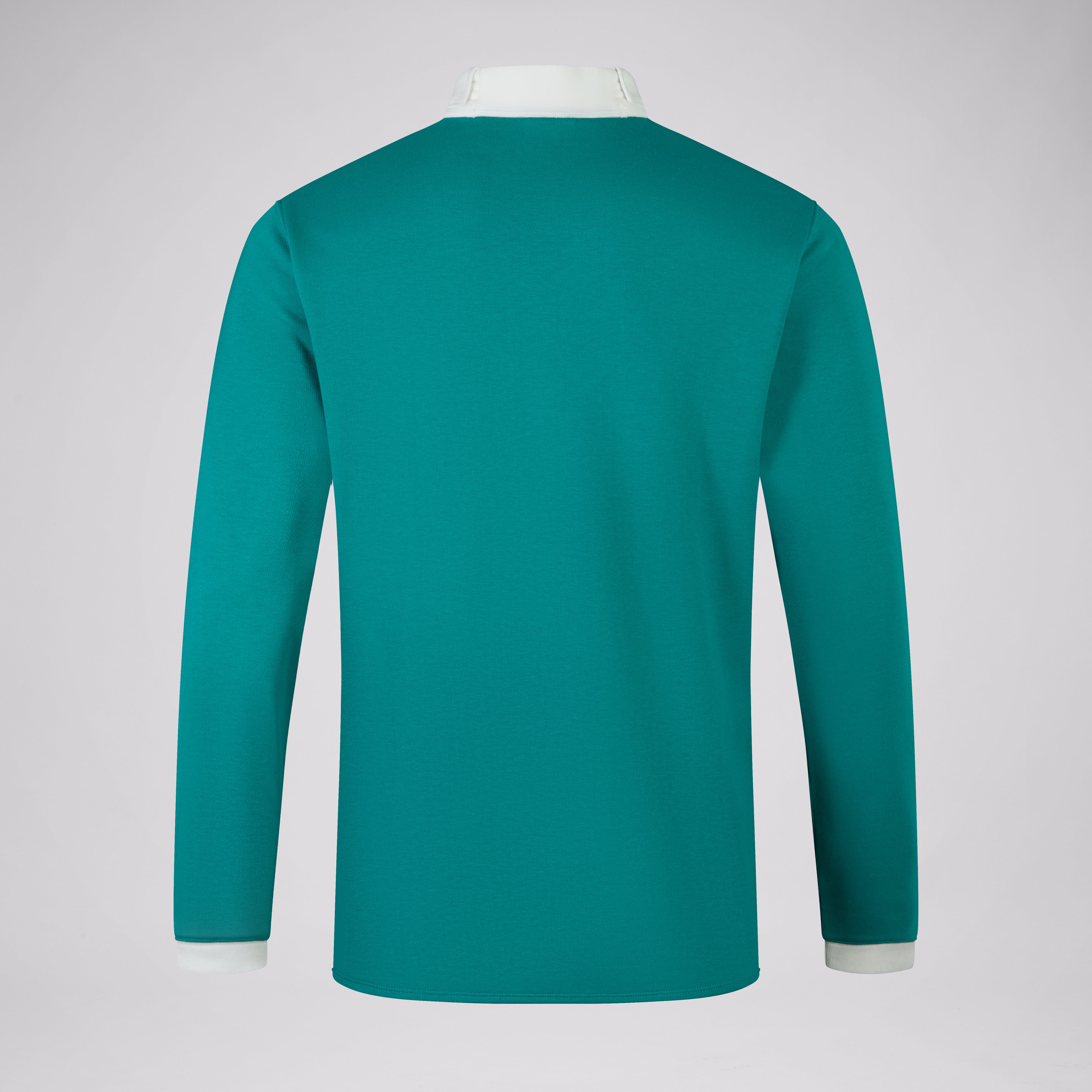 canterbury-camiseta-polo-irlanda-home-manga-larga-cl-sica-hombre-verde-blanco image 2