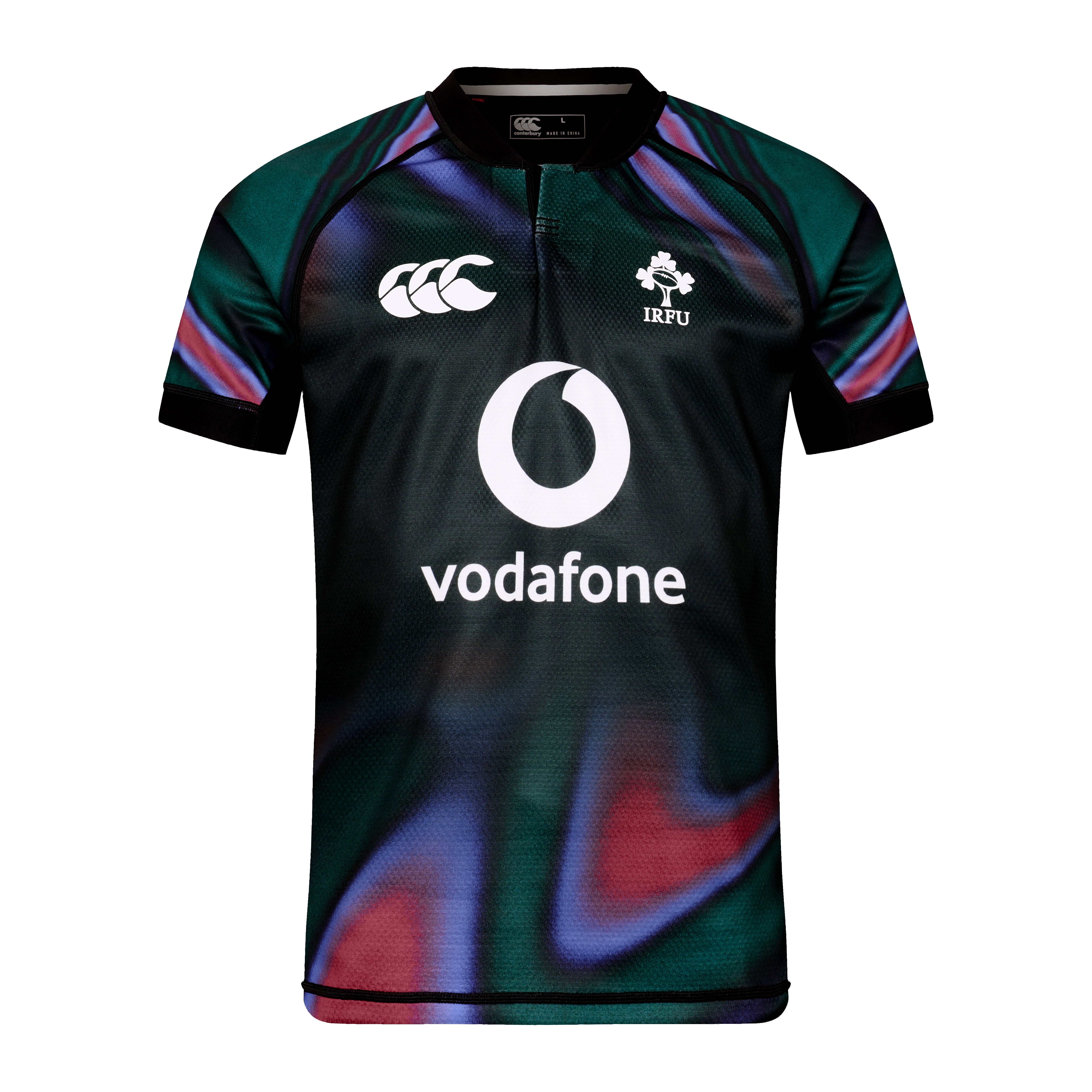canterbury-mens-ireland-pre-game-pro-jersey-black image 1