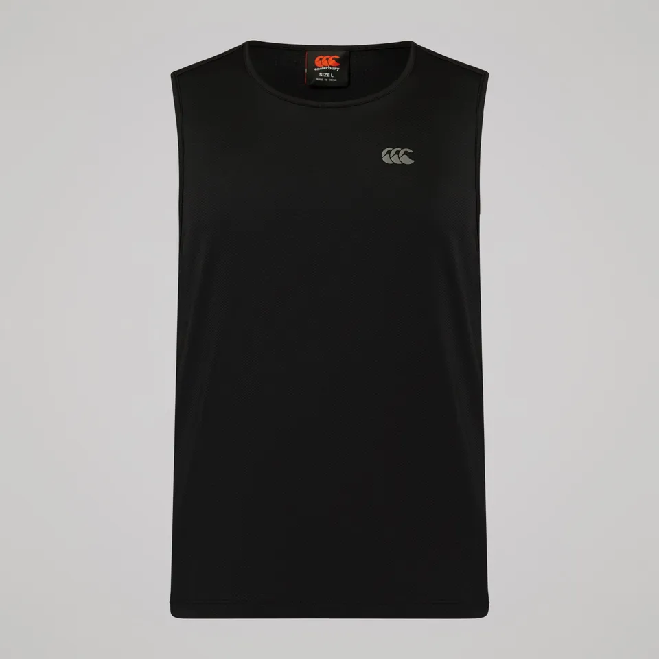 camiseta-sin-mangas-de-entrenamiento-canterbury-tempo-para-hombre-negra image 1