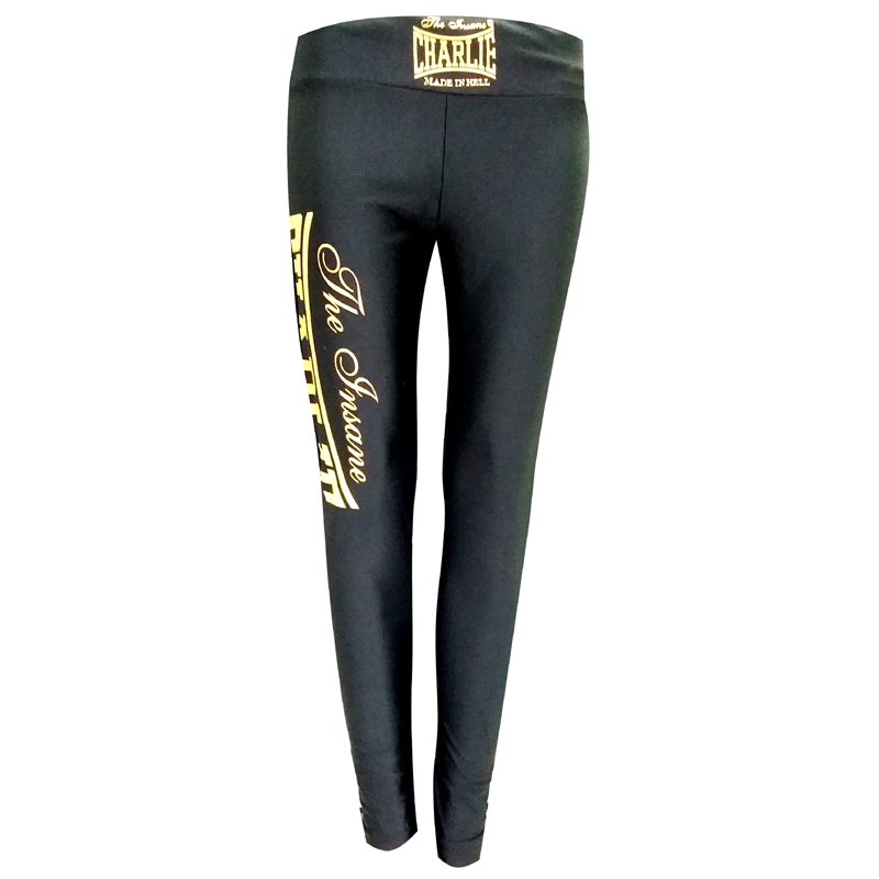 charlie-boxing-pantal-n-de-lycra-negro-oro image 1