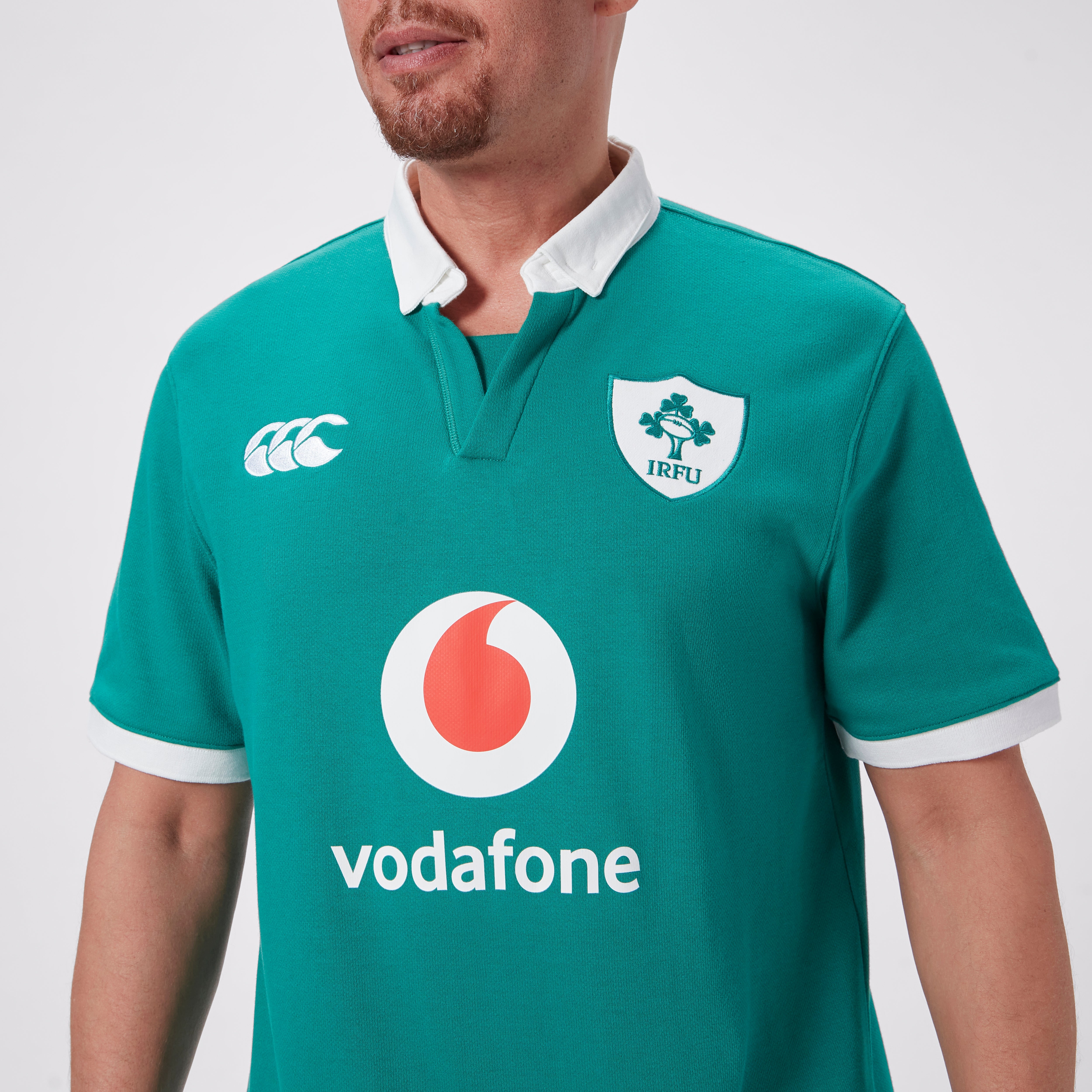 canterbury-camiseta-ireland-home-classic-manga-corta-verde-blanco-para-hombre image 5