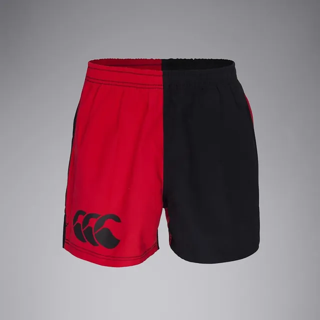 pantal-n-corto-canterbury-harlequin-de-sarga-de-algod-n-adulto-unisex-escarlata- image 1
