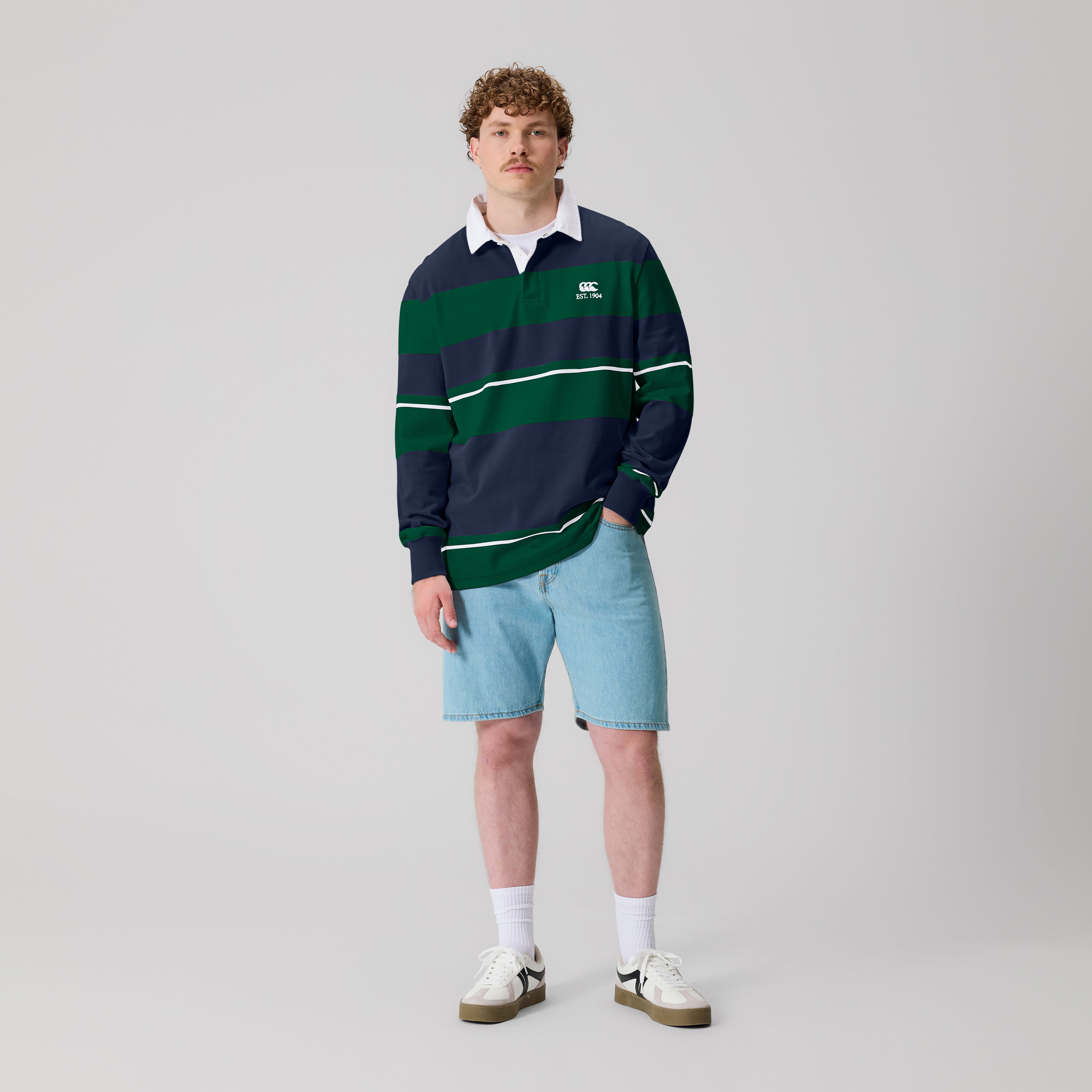 canterbury-multi-stripe-rugby-jersey-navy image 3