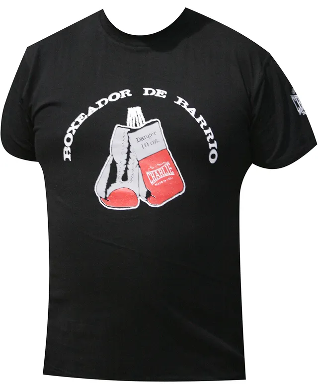 camiseta-boxeador-de-barrio-charlie-boxing-manga-corta-bordado-y-serigraf-a-liqu image 1