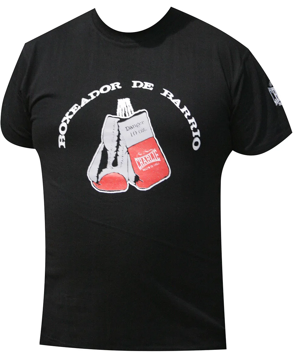 camiseta-boxeador-de-barrio-charlie-boxing-manga-corta-bordado-y-serigraf-a-liqu image 1