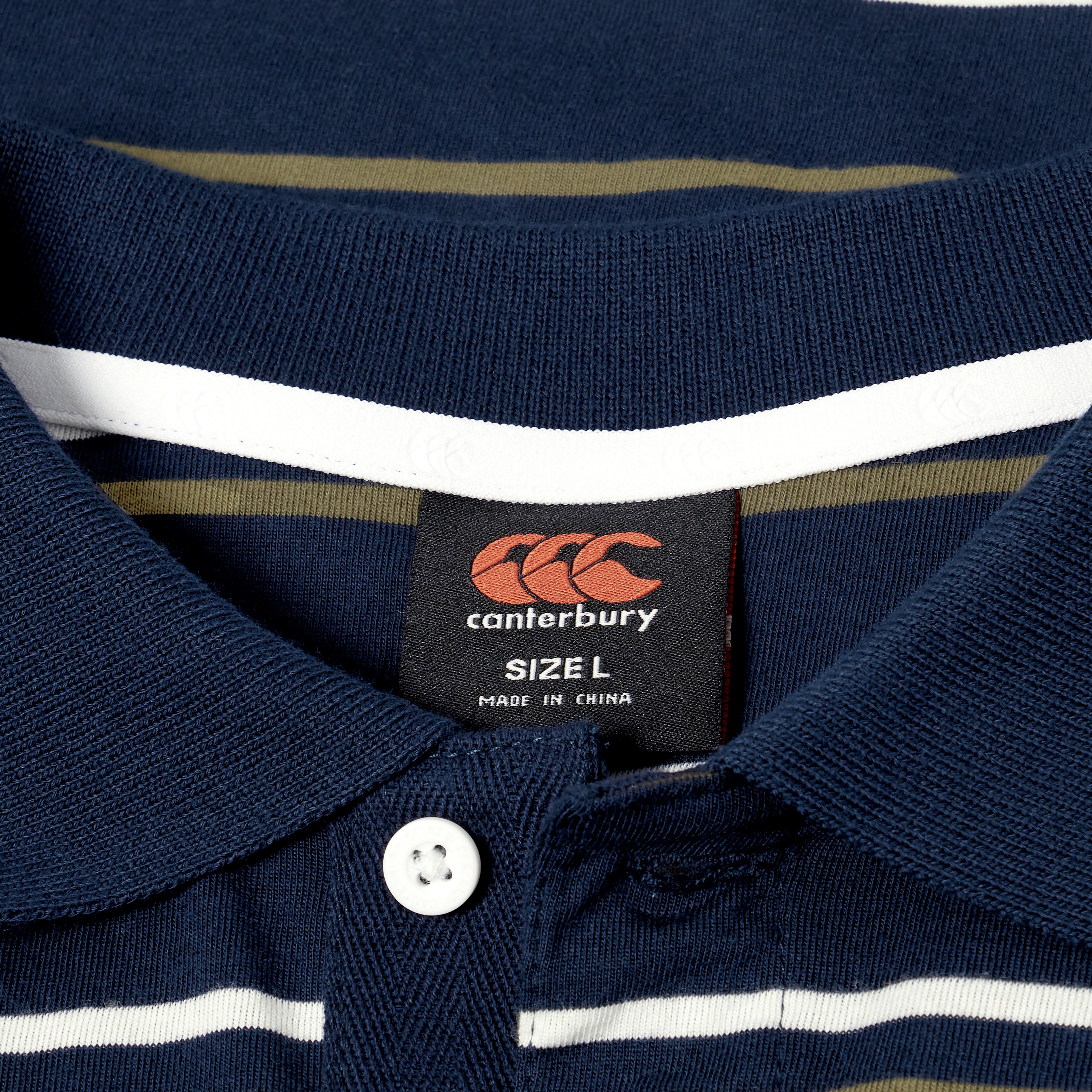 canterbury-yarn-dye-stripe-polo-shirt-hombre-azul-marino image 5