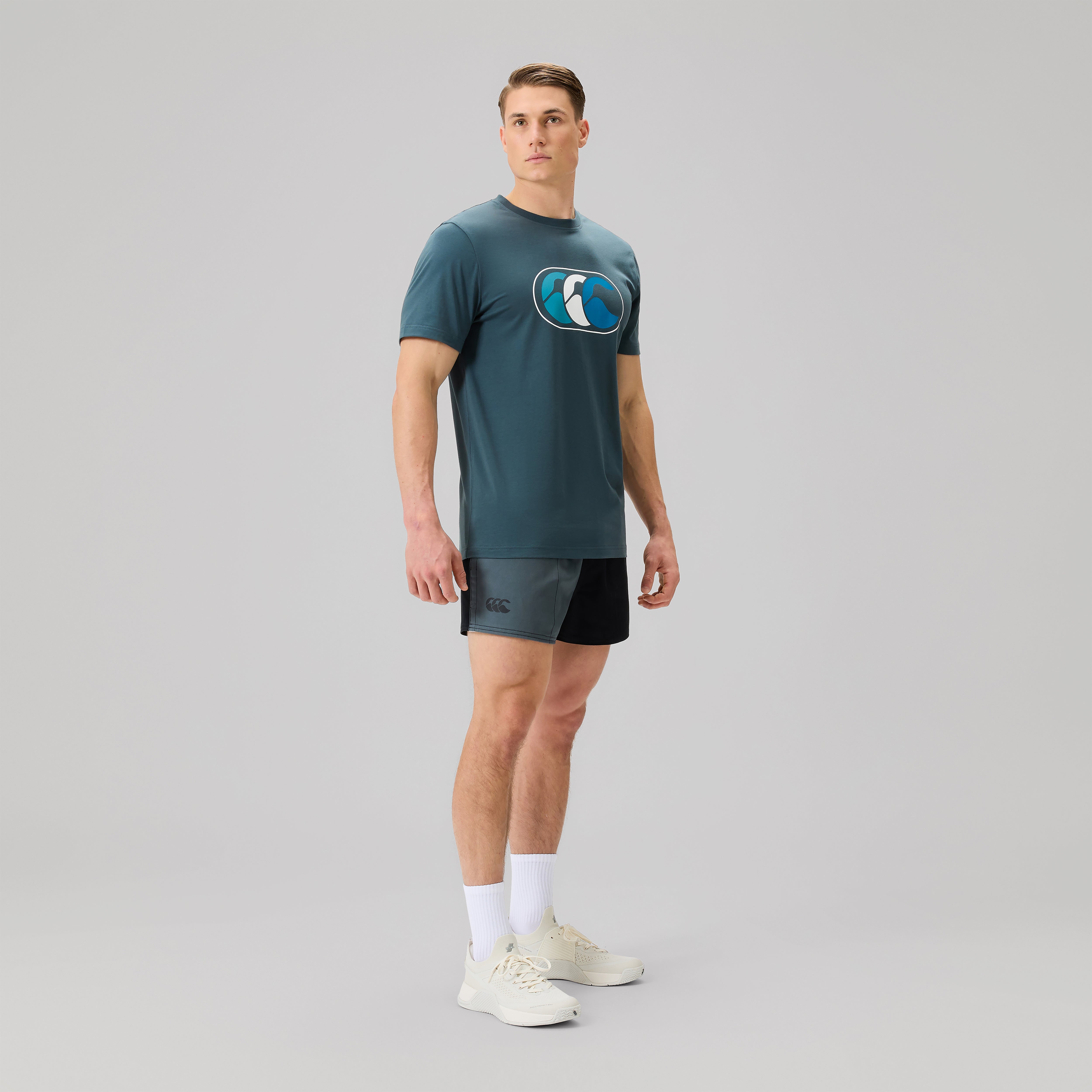 canterbury-fundamentals-harlequin-drill-short-hombre-gris image 2