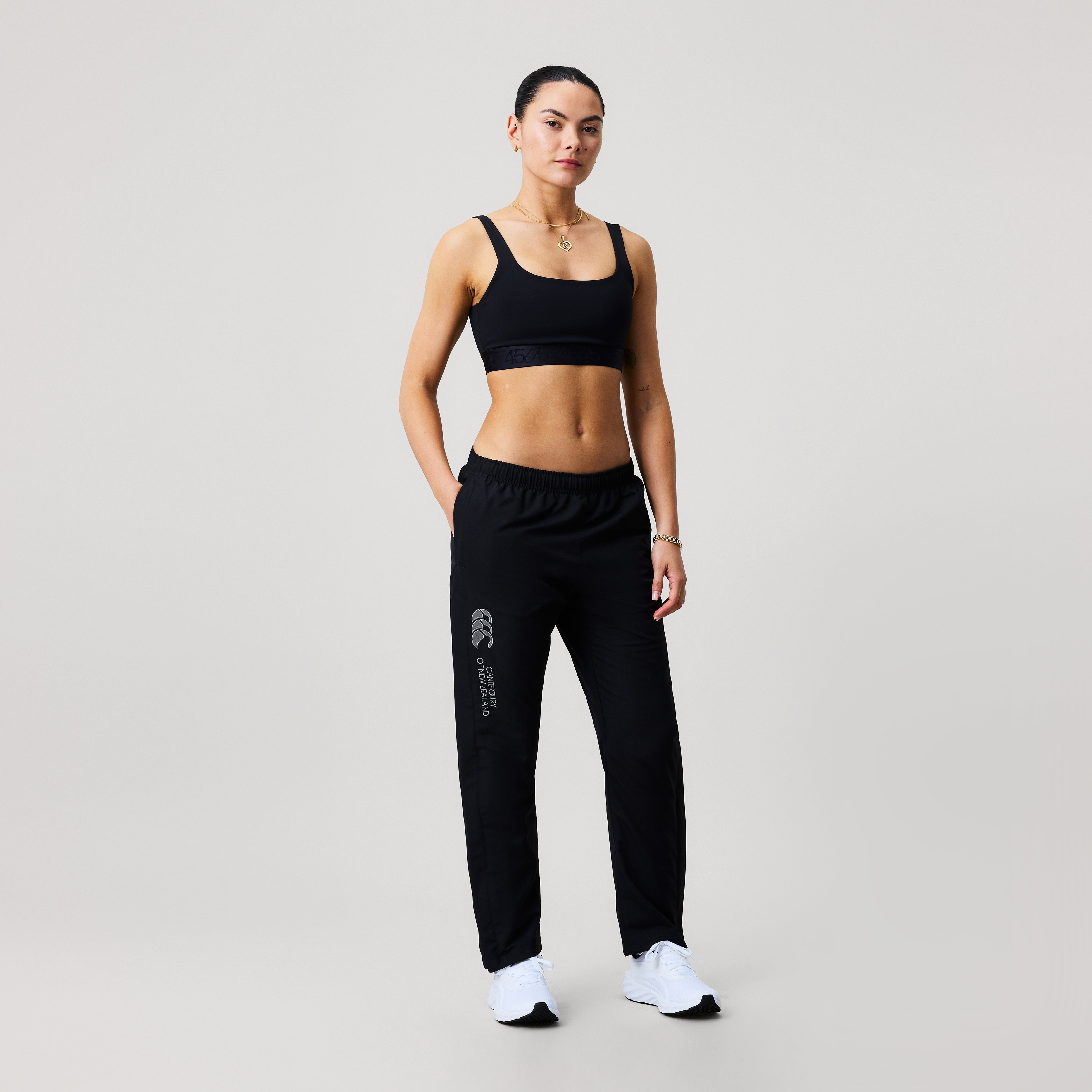 canterbury-womens-open-hem-stadium-pants-negro image 1