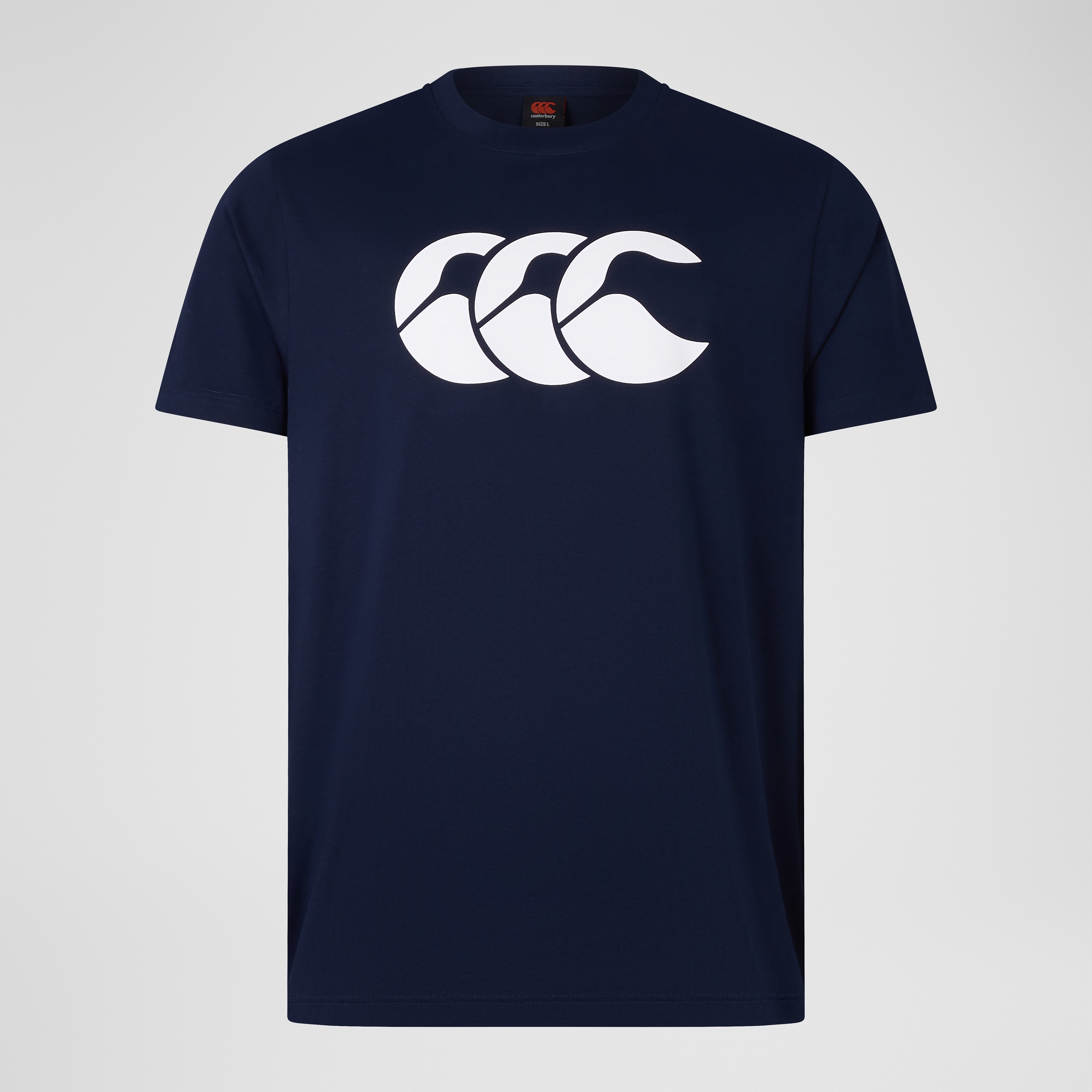 canterbury-ccc-cotton-logo-tee-navy-para-hombre image 1