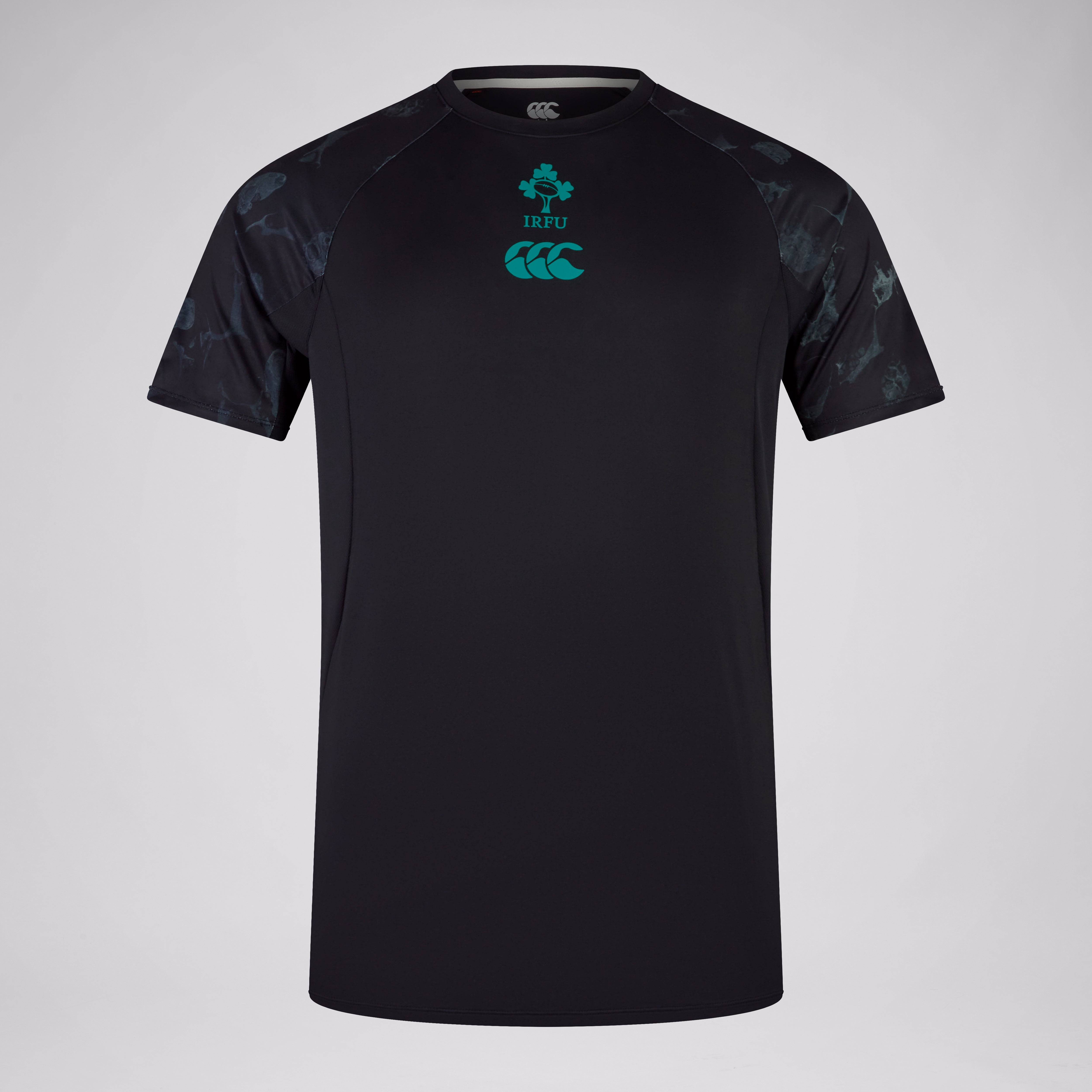 camiseta-de-entrenamiento-canterbury-ireland-super-light-para-hombre-negra image 1