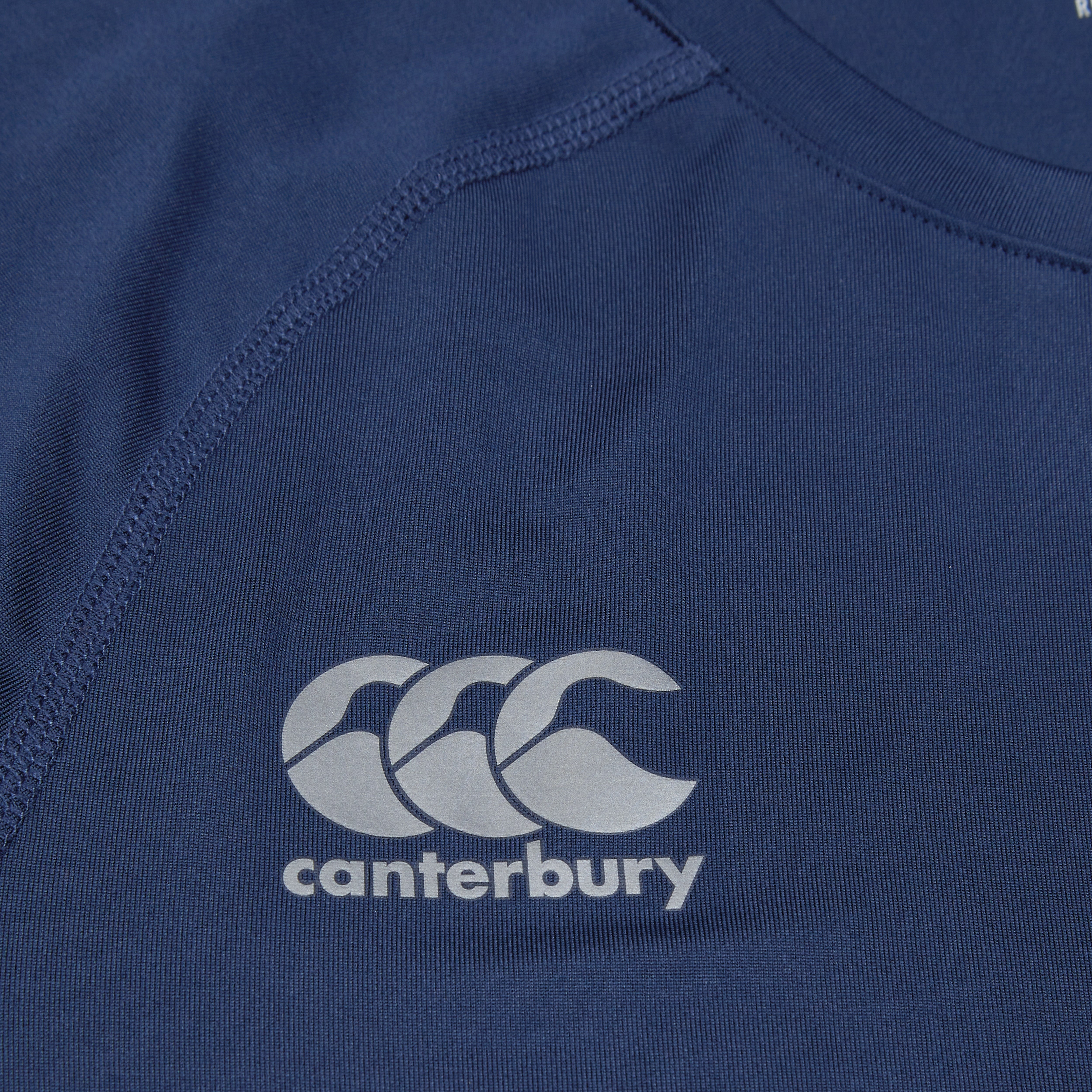 canterbury-camiseta-s-per-ligera-small-logo-para-hombre-azul-mar-caqui image 3