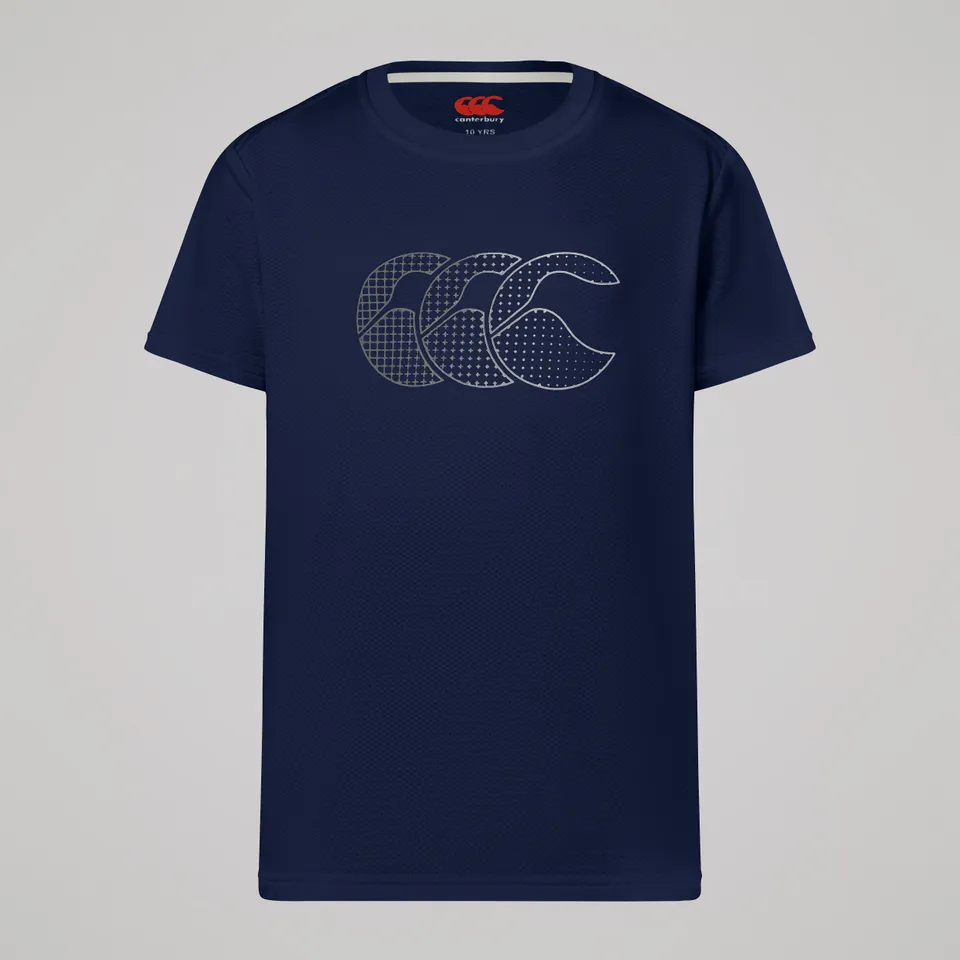 canterbury-tempo-camiseta-junior-unisex-azul-marino image 1