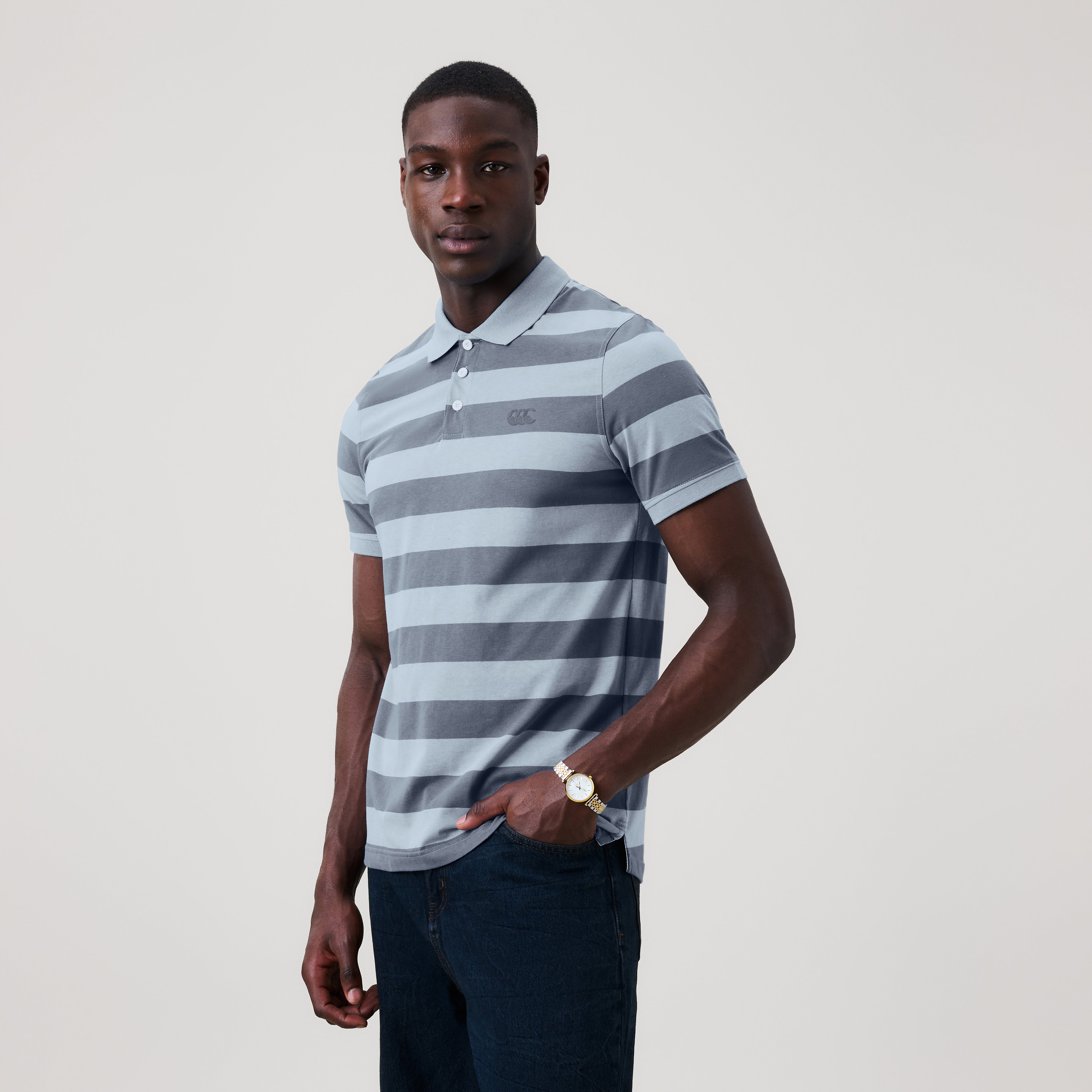 polo-canterbury-yarn-stripe-hombre-varios-colores image 3
