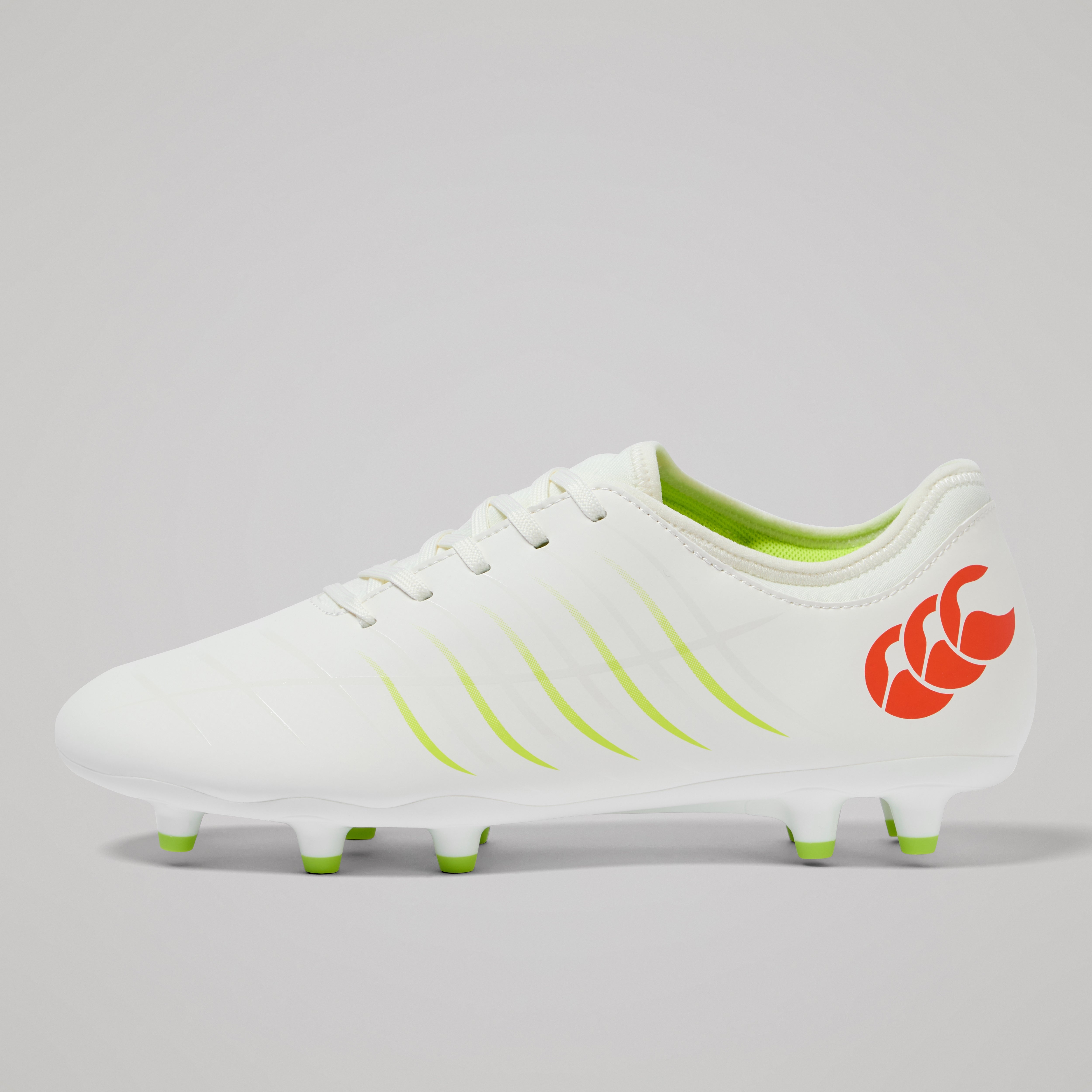 canterbury-phoenix-2-0-team-firm-ground-botas-de-rugby-blanco-adulto-unisex image 1