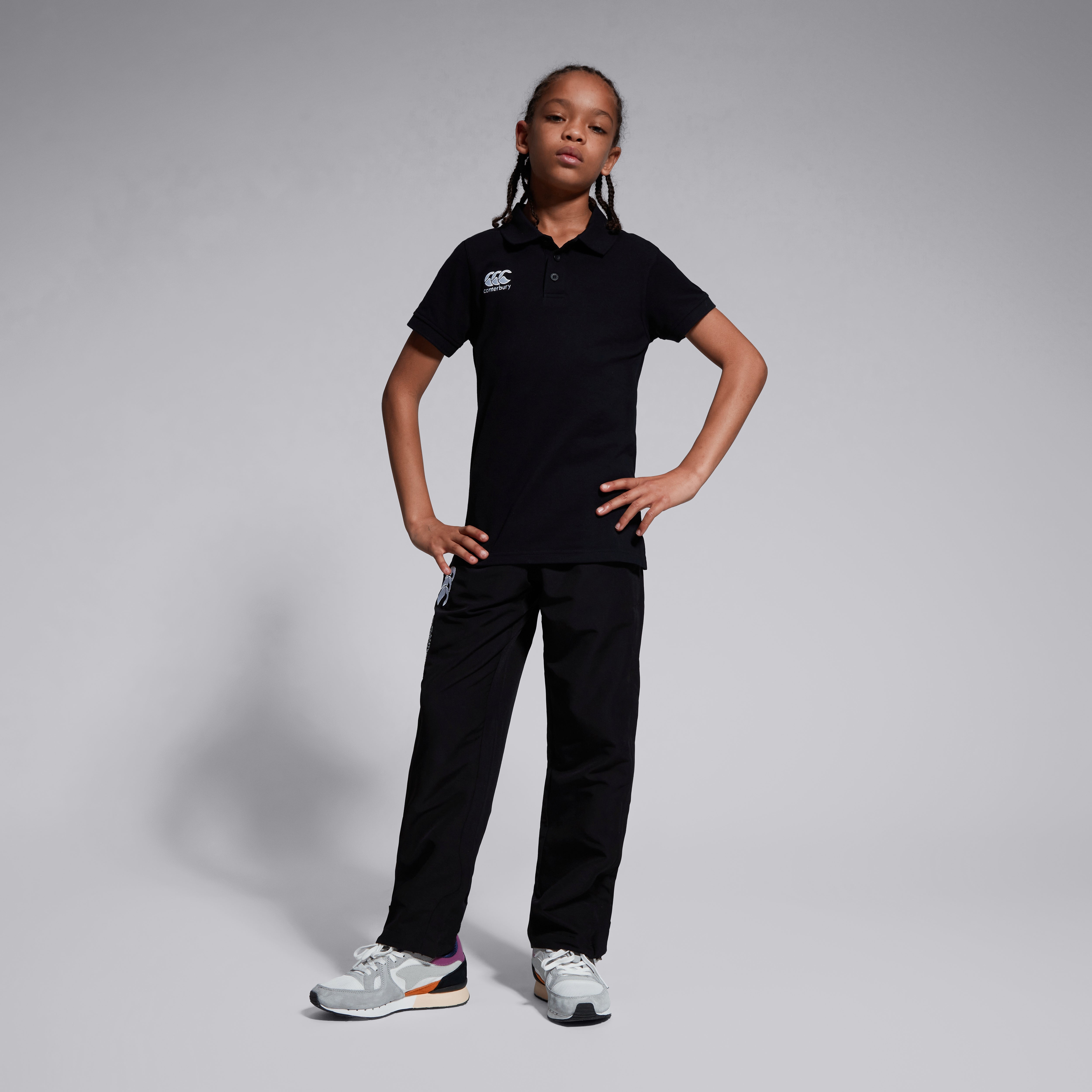 polo-canterbury-waimak-negro-para-junior-unisex image 5
