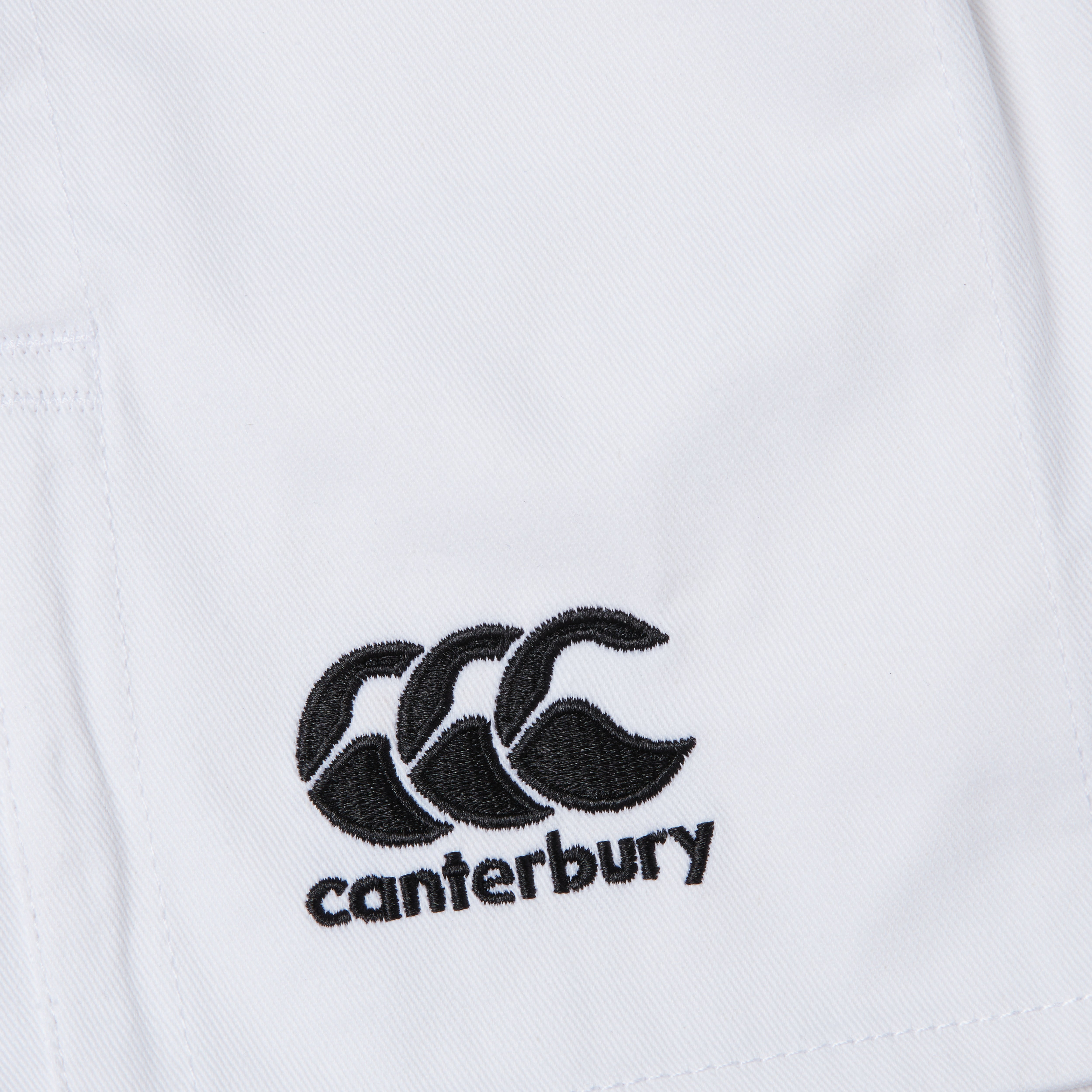 canterbury-junior-unisex-professional-cotton-short-white image 7