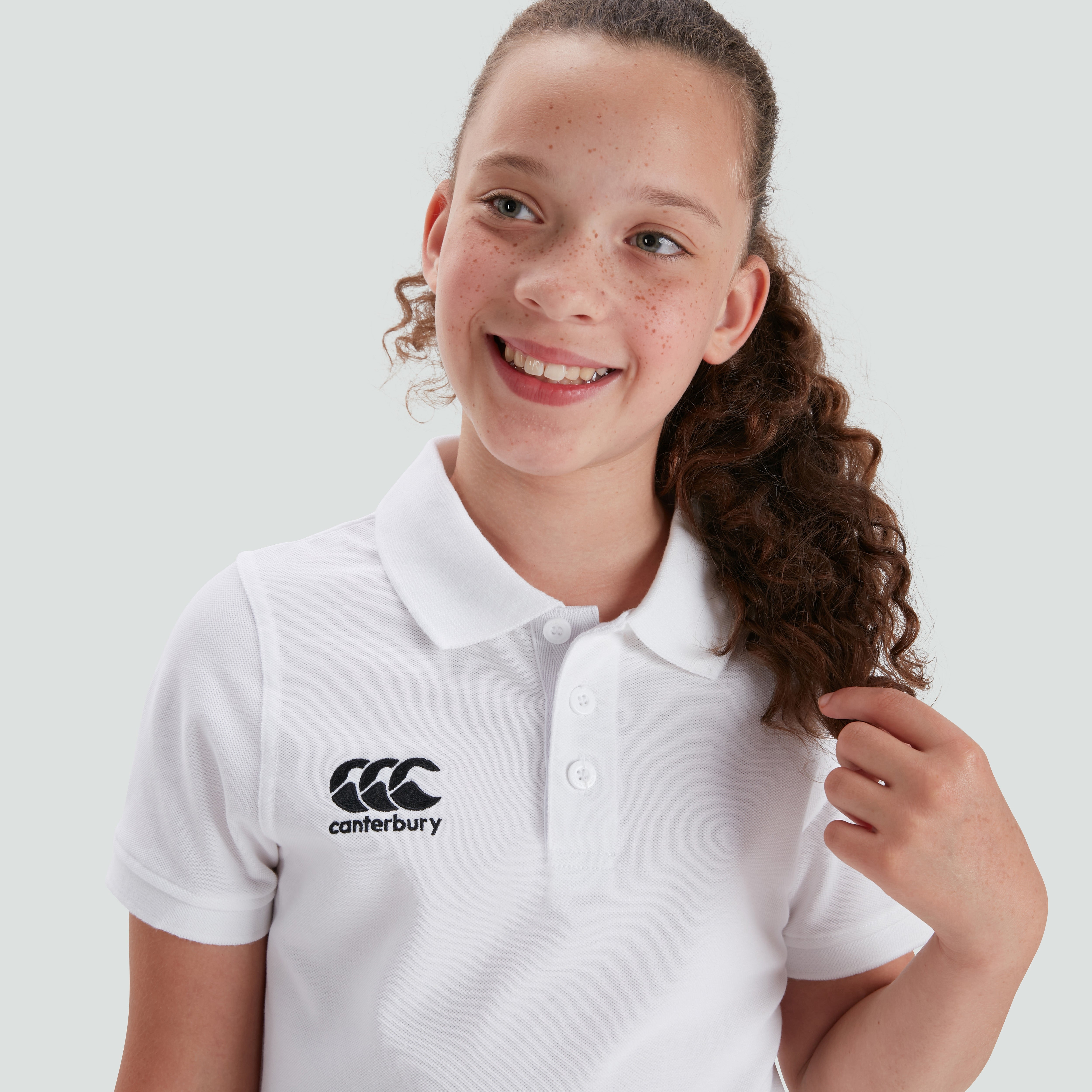 canterbury-waimak-polo-shirt-blanco-junior-unisex image 5