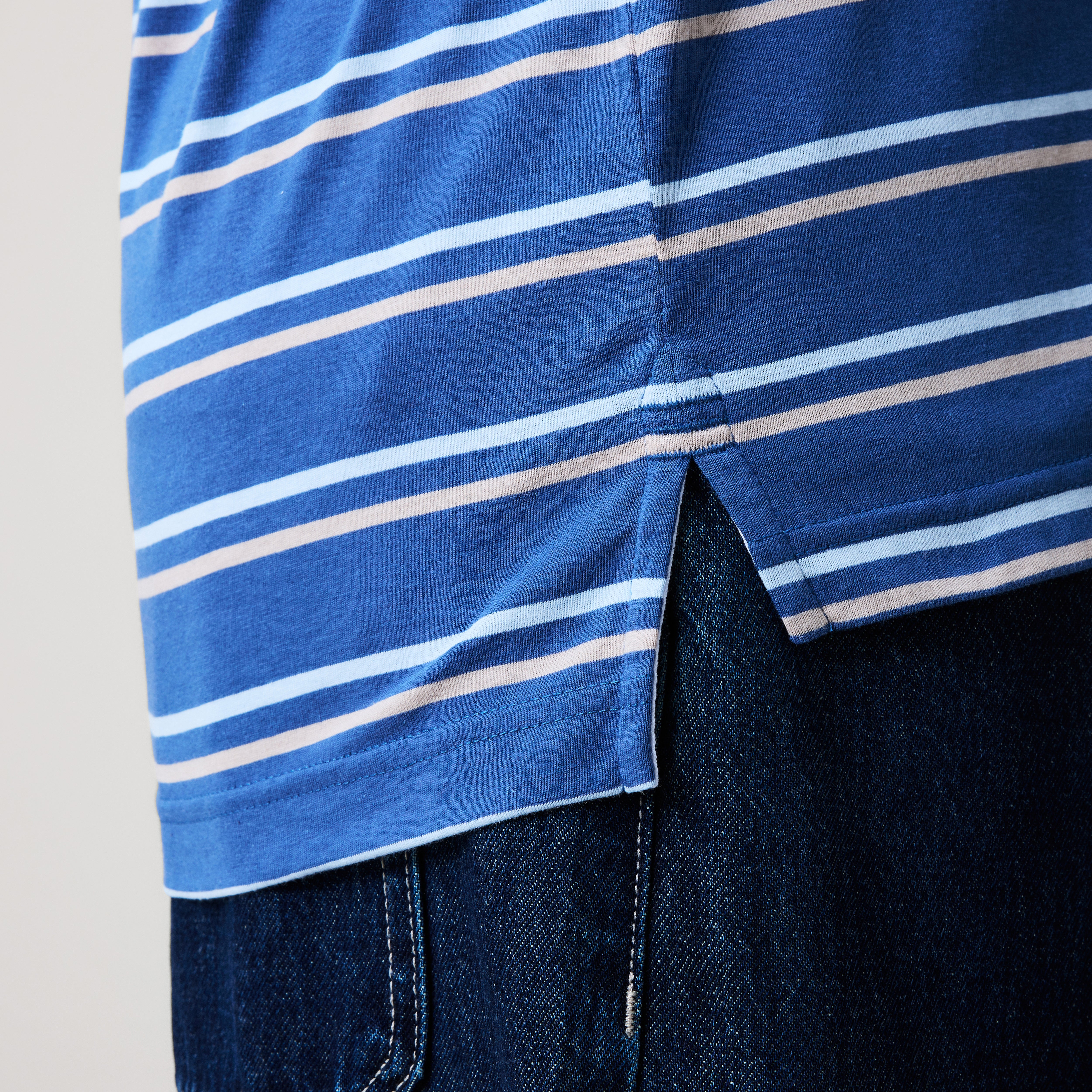 canterbury-mens-yarn-dye-stripe-polo-shirt-black image 6