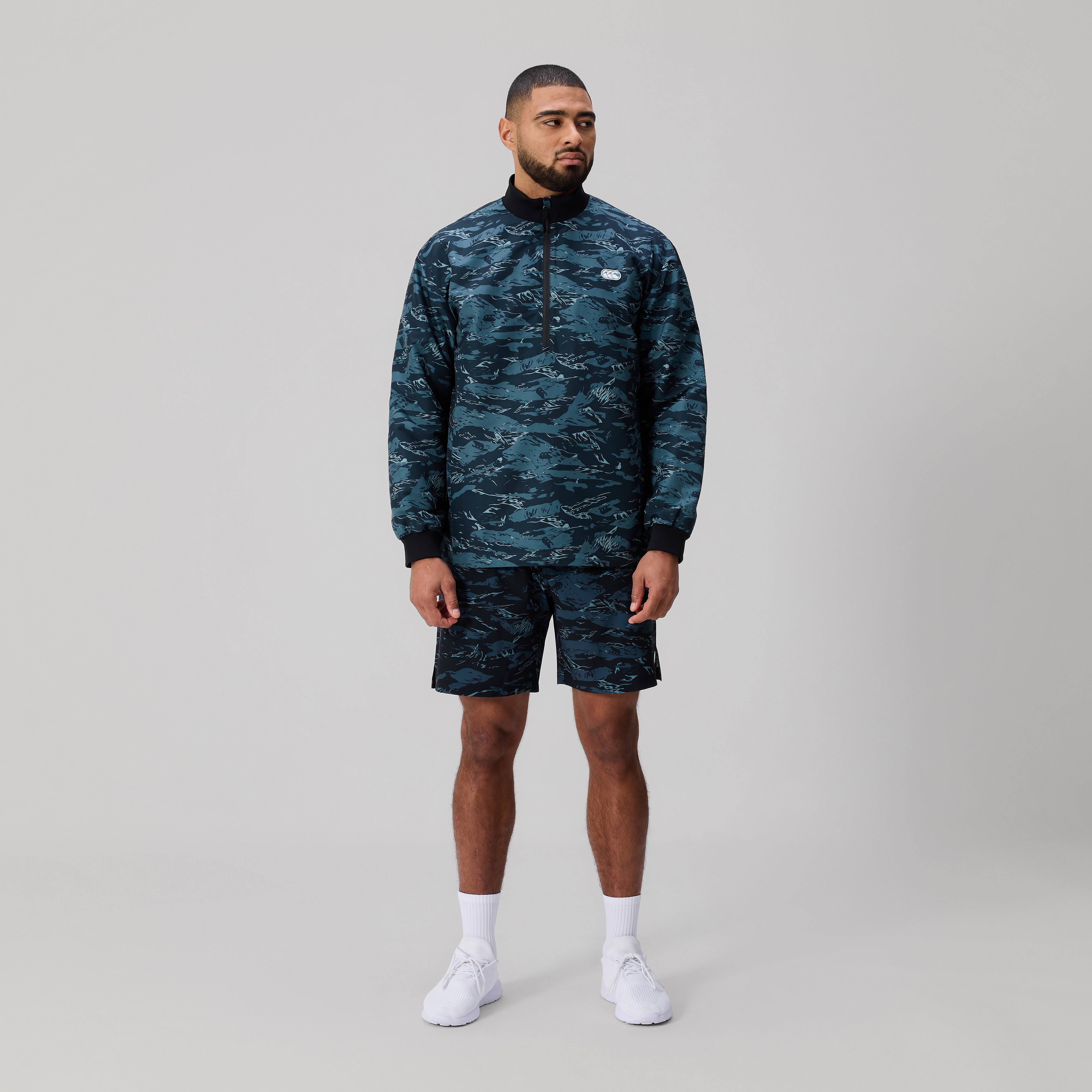 canterbury-force-1-4-zip-chaqueta-gris-hombre image 2