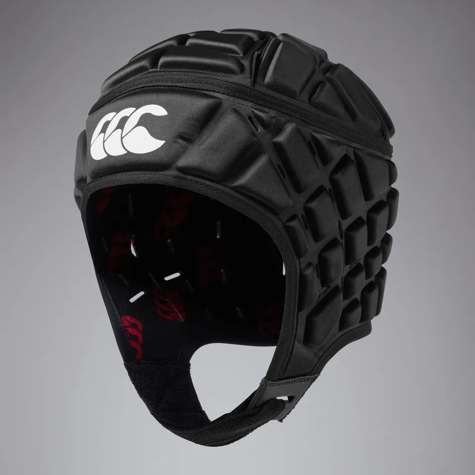 canterbury-junior-unisex-raze-headguard-black-red image 1