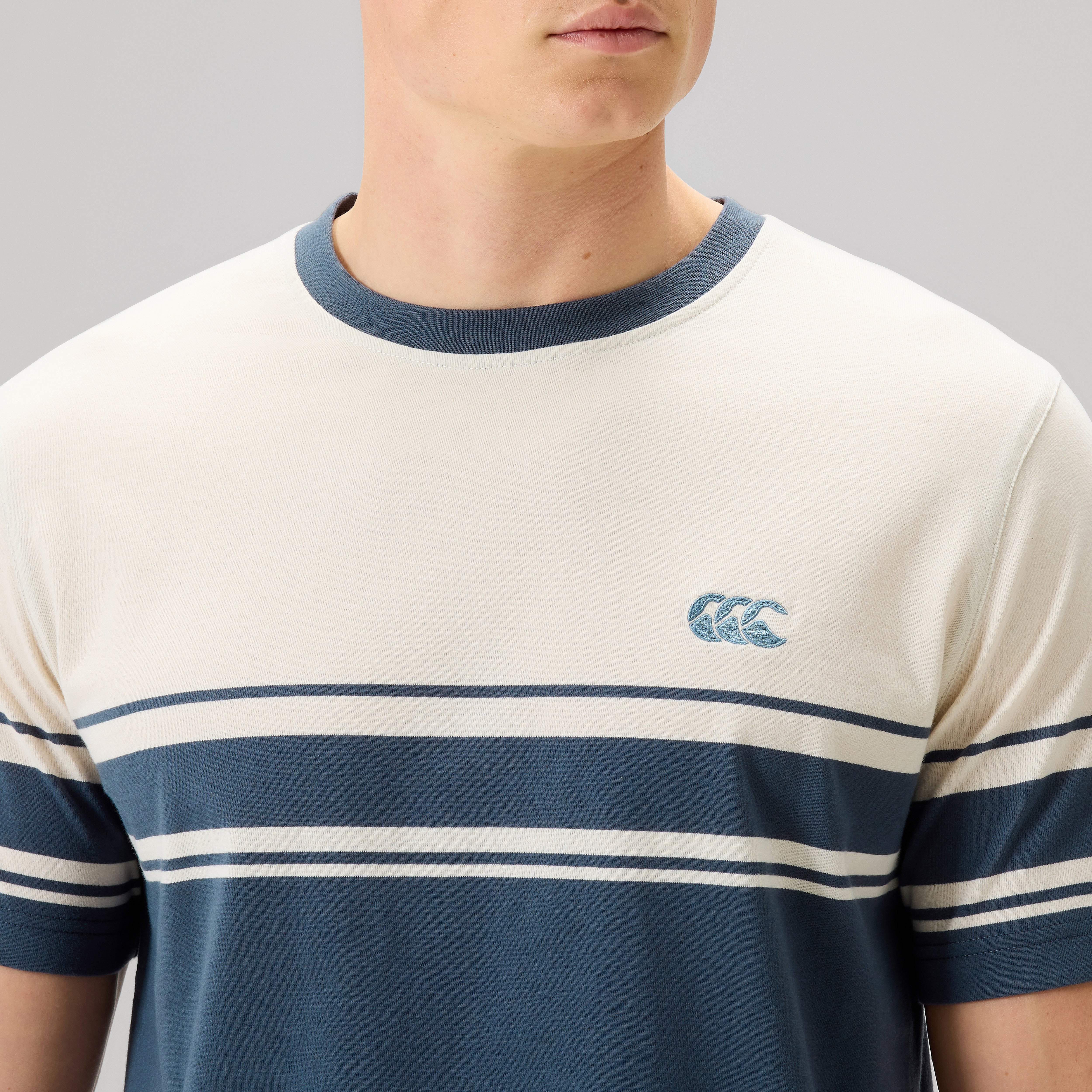 canterbury-everyday-stripe-tee-gris-hombre image 7