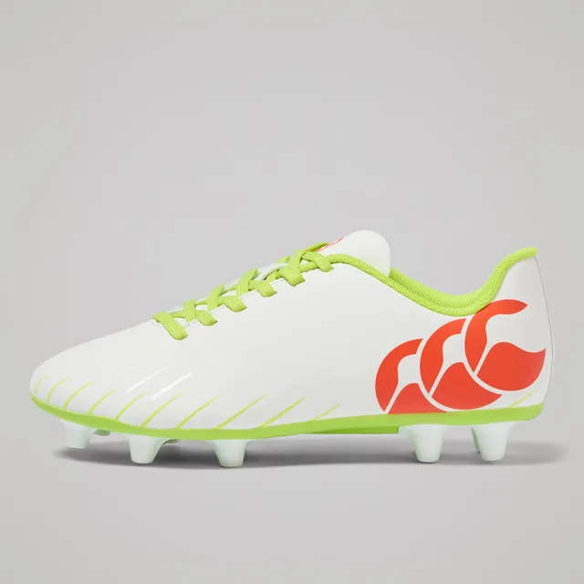 botas-de-rugby-canterbury-speed-falcon-junior-unisex-terreno-firme-blanco image 1