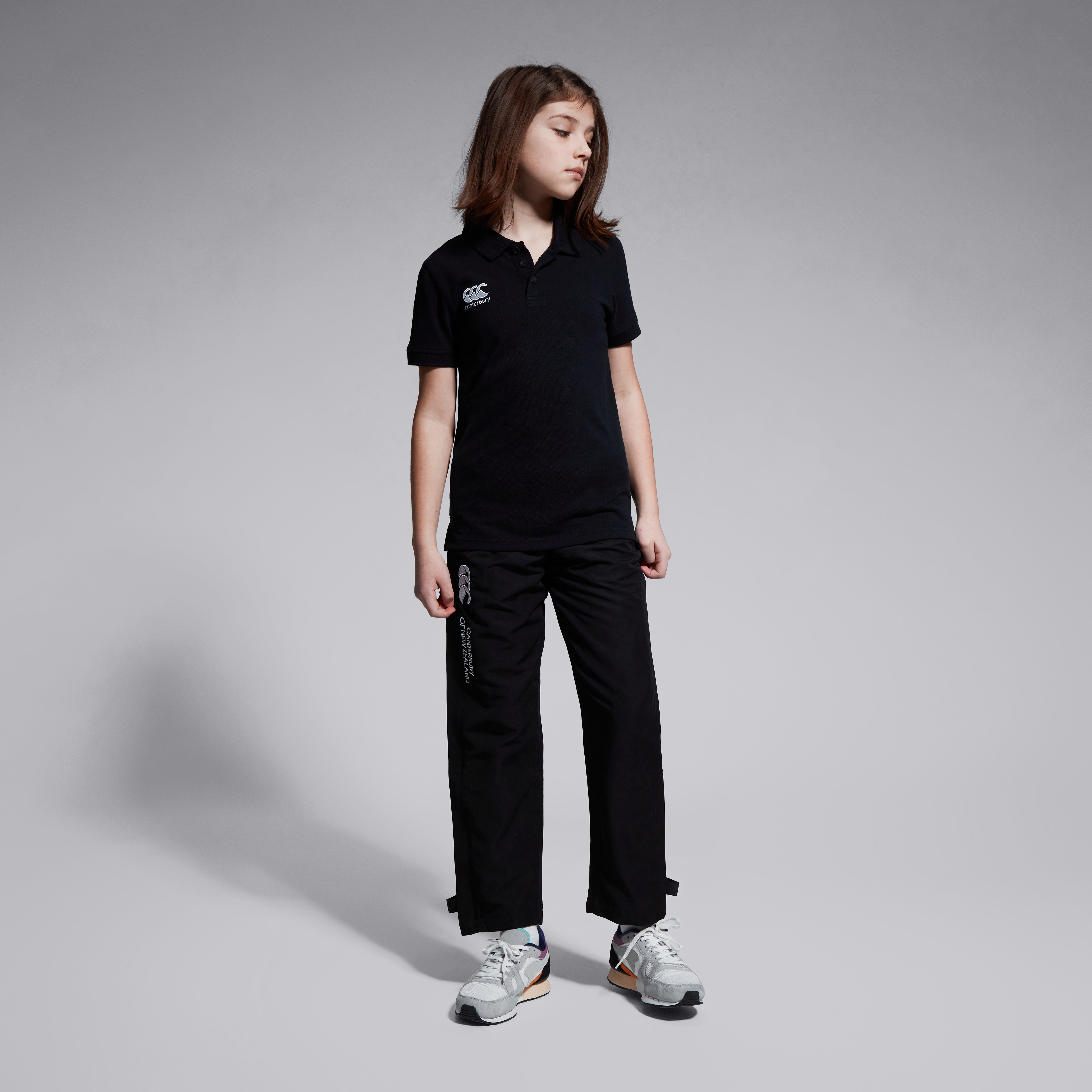 polo-canterbury-waimak-negro-para-junior-unisex image 1