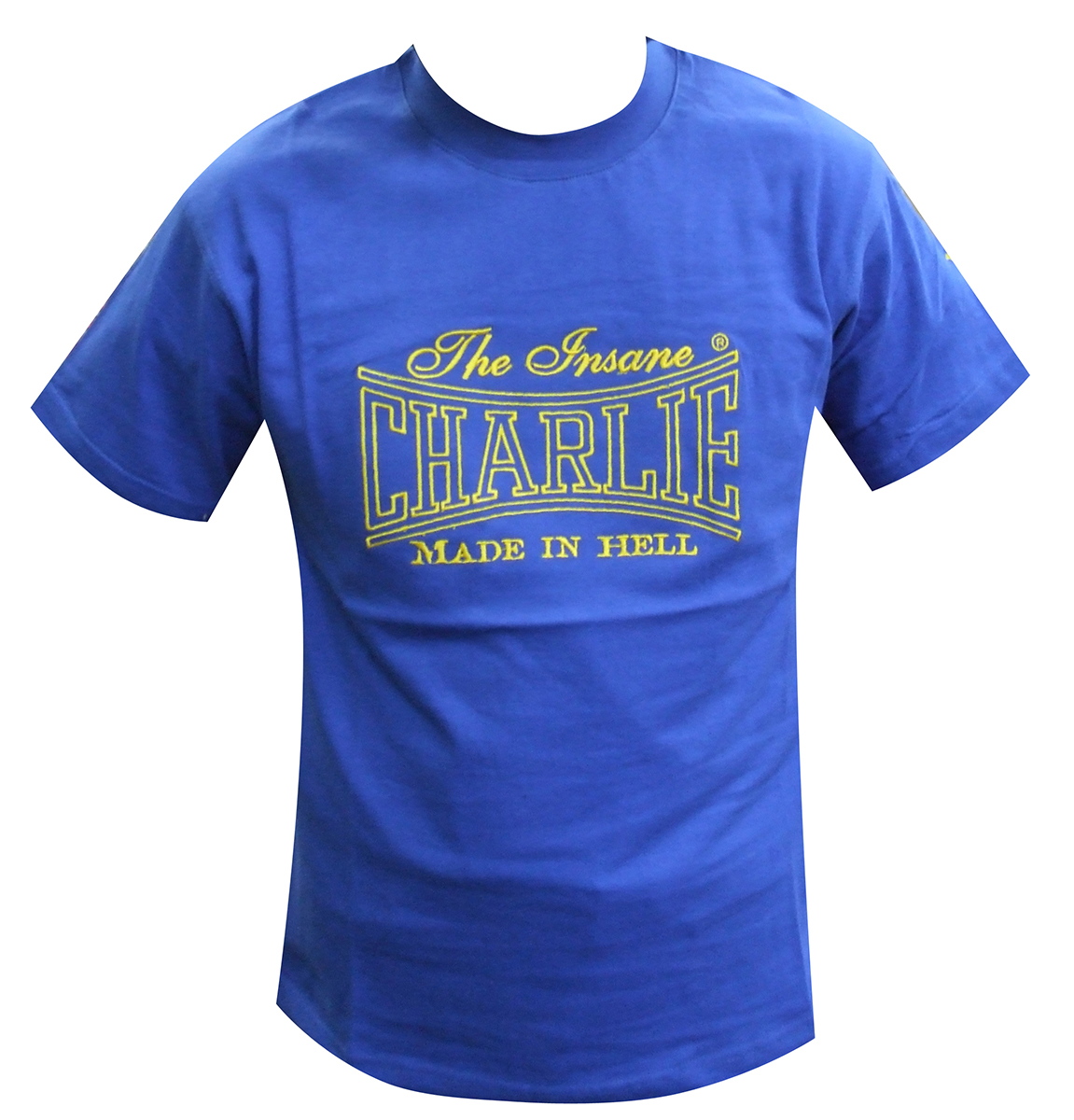 charlie-boxing-camiseta-bordada-manga-corta-logo-pecho-y-manga image 1