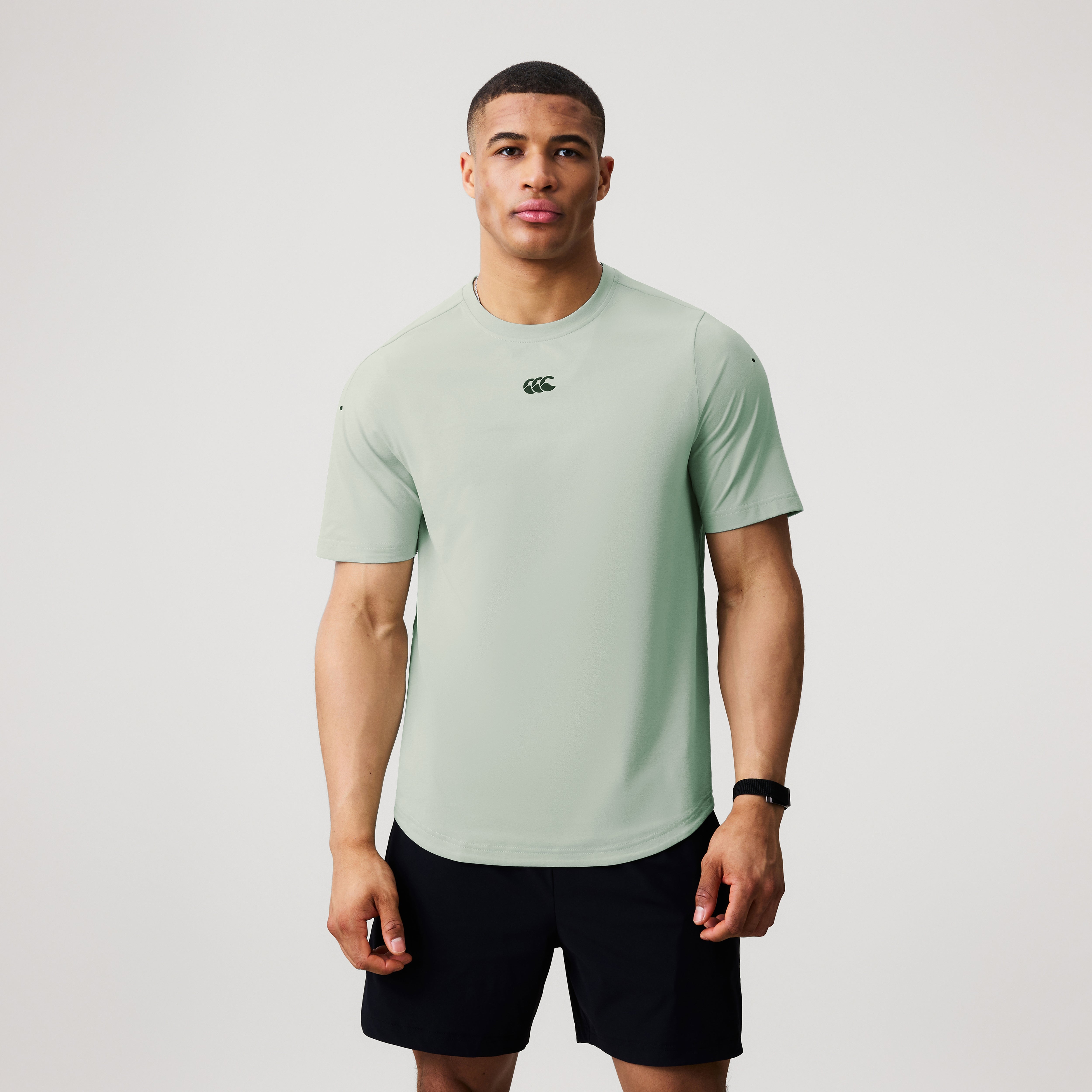 camiseta-canterbury-everest-dart-tech-tee-verde-para-hombre image 3