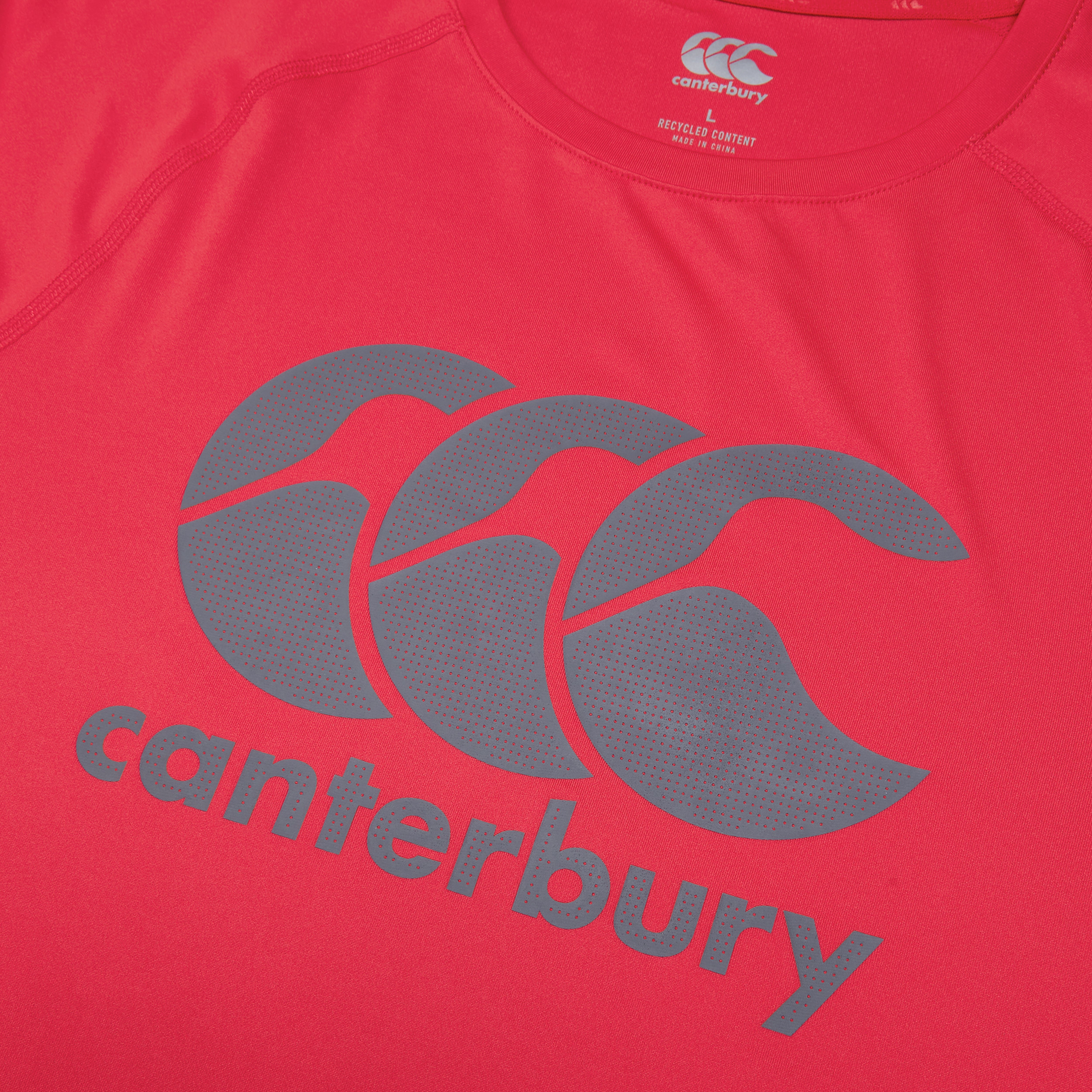 canterbury-mens-large-logo-superlight-tee-red image 4