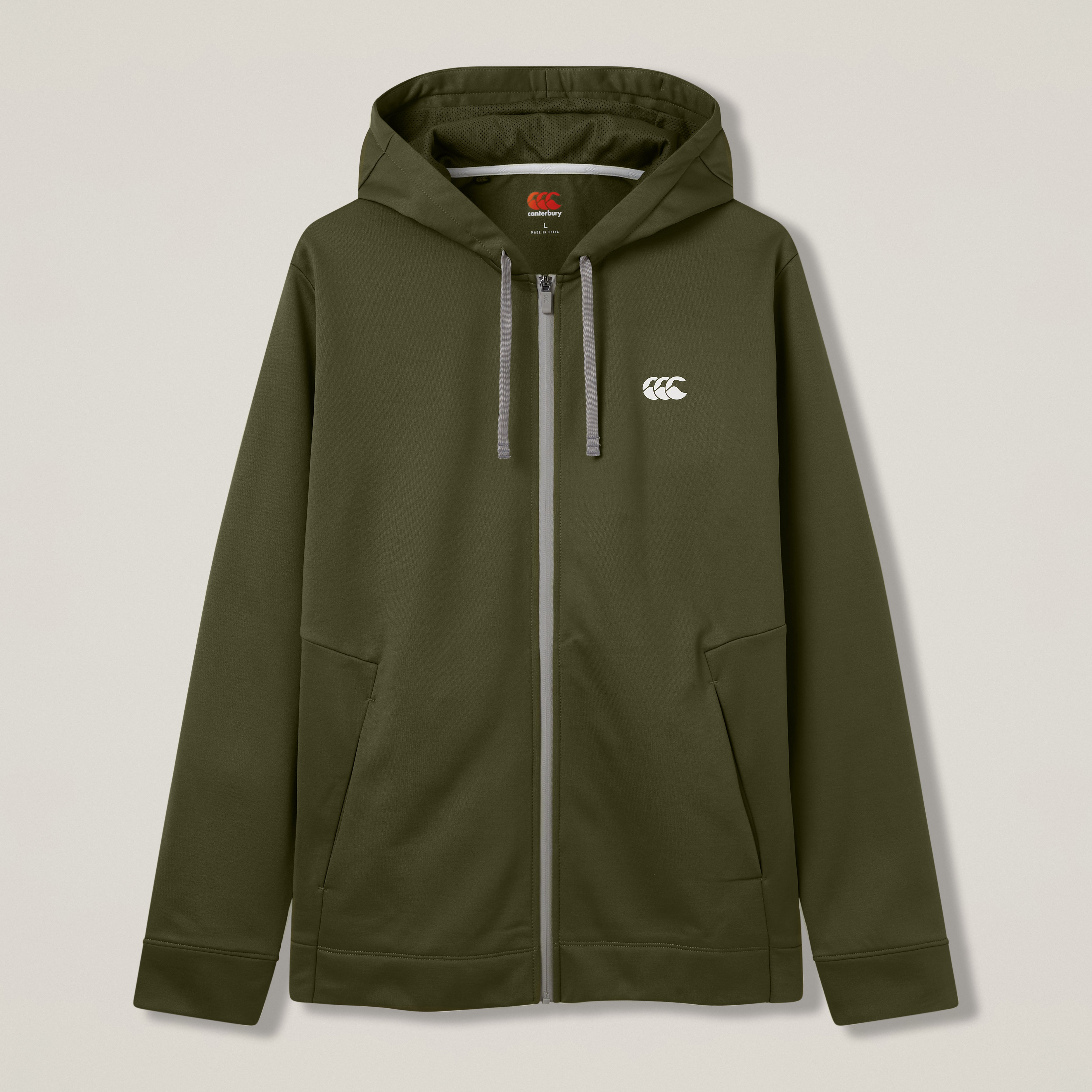 canterbury-mens-tempo-full-zip-hoody-green image 1
