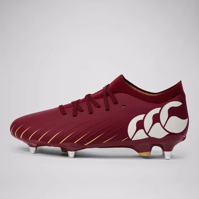 canterbury-speed-falcon-pro-botas-de-rugby-soft-ground-rojo image 1