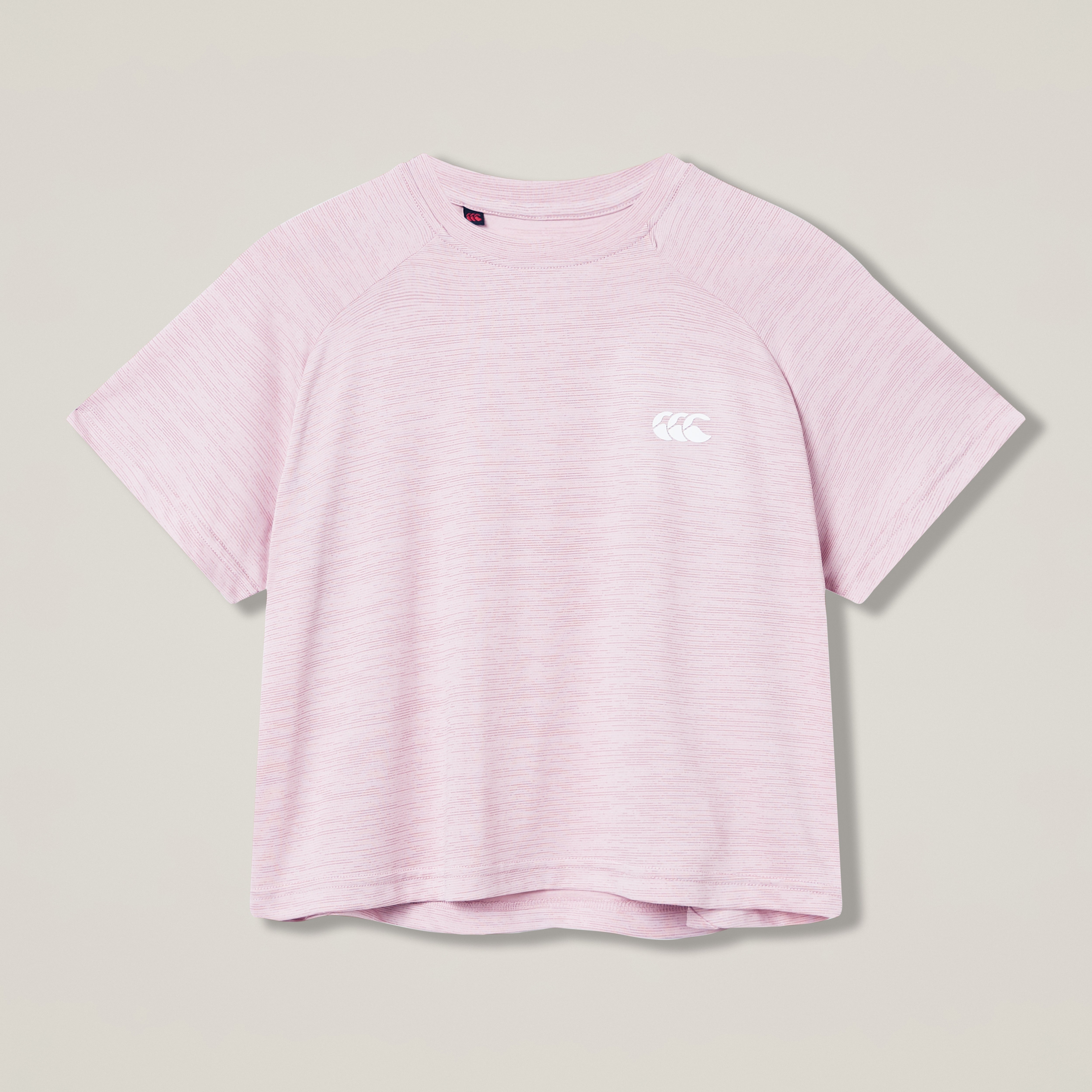 canterbury-tempo-tee-rosa-para-mujer-camiseta-deportiva-de-corte-relajado image 1