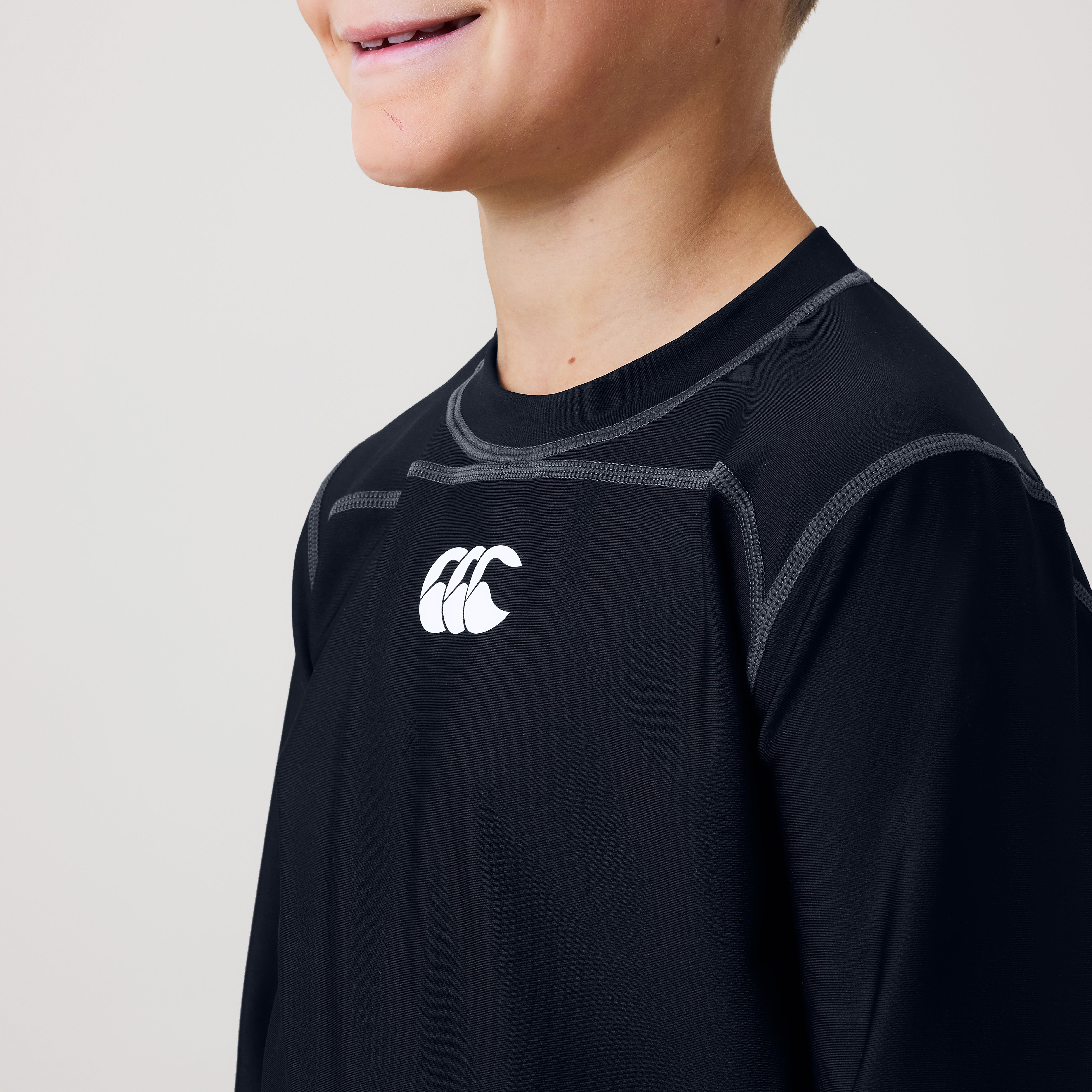 canterbury-baselayer-manga-larga-junior-negro image 5