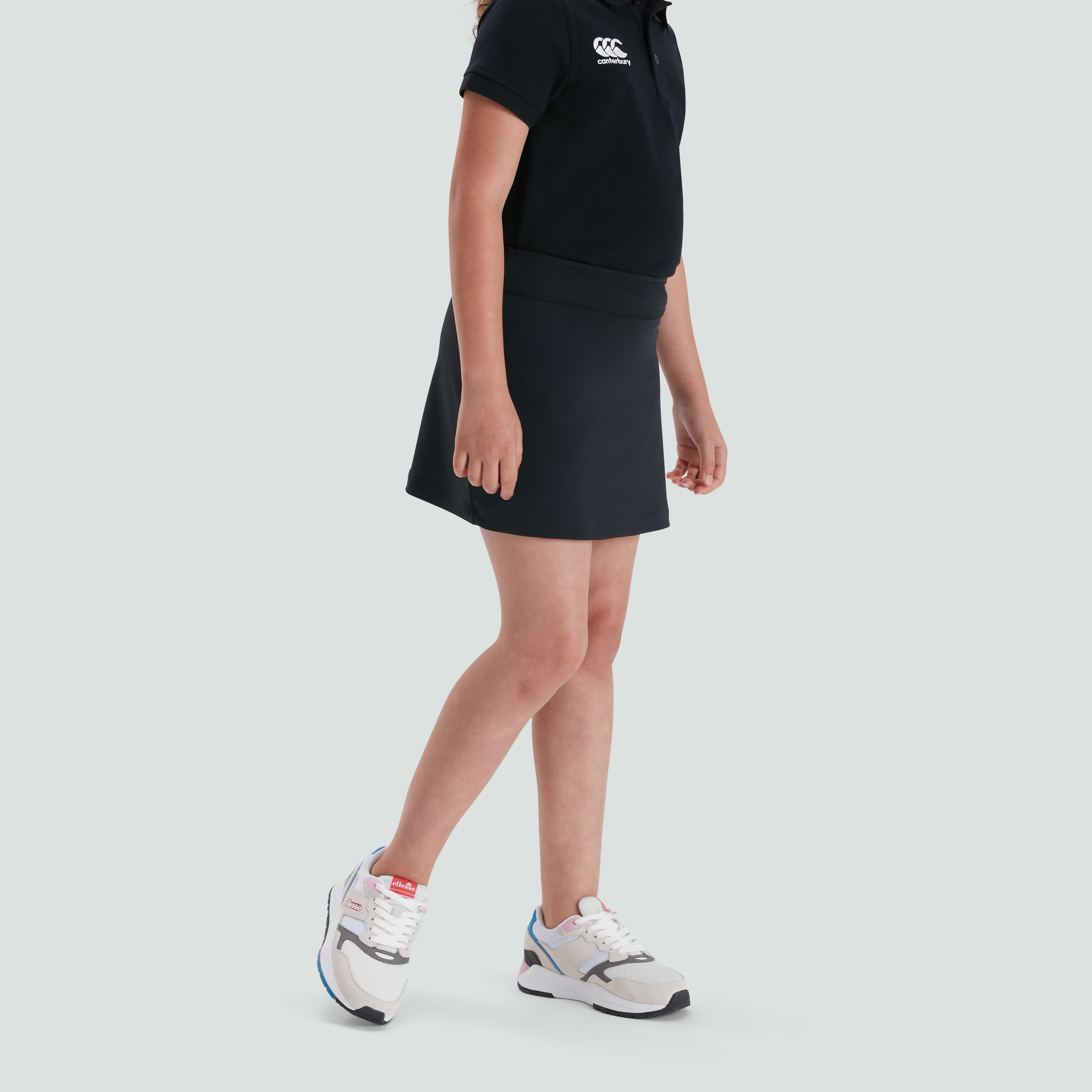 canterbury-plain-skort-negro-junior-unisex image 3