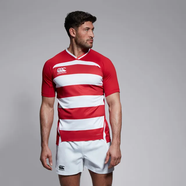 canterbury-vapodri-evader-hooped-jersey-rojo-para-hombre image 1