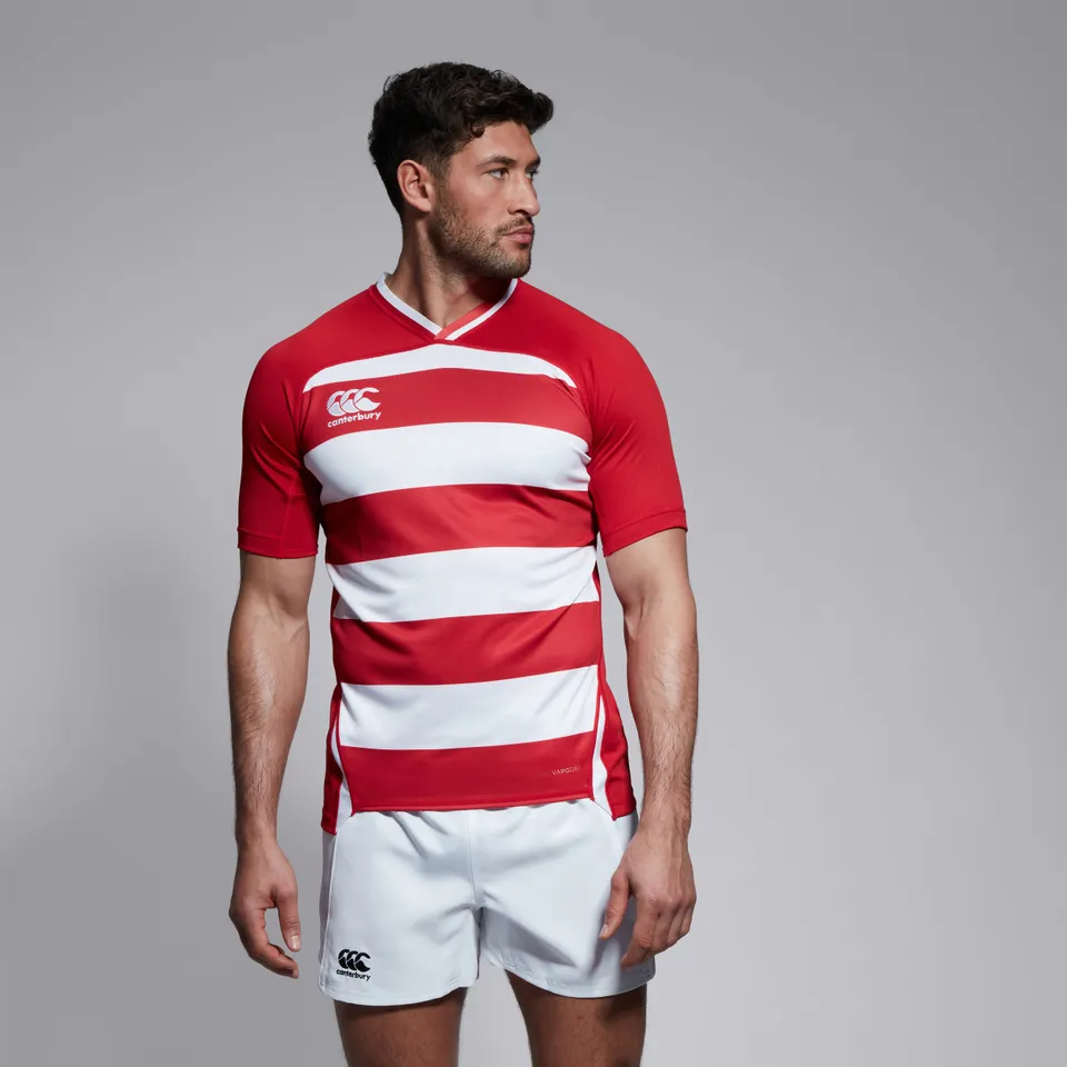 canterbury-vapodri-evader-hooped-jersey-rojo-para-hombre image 1